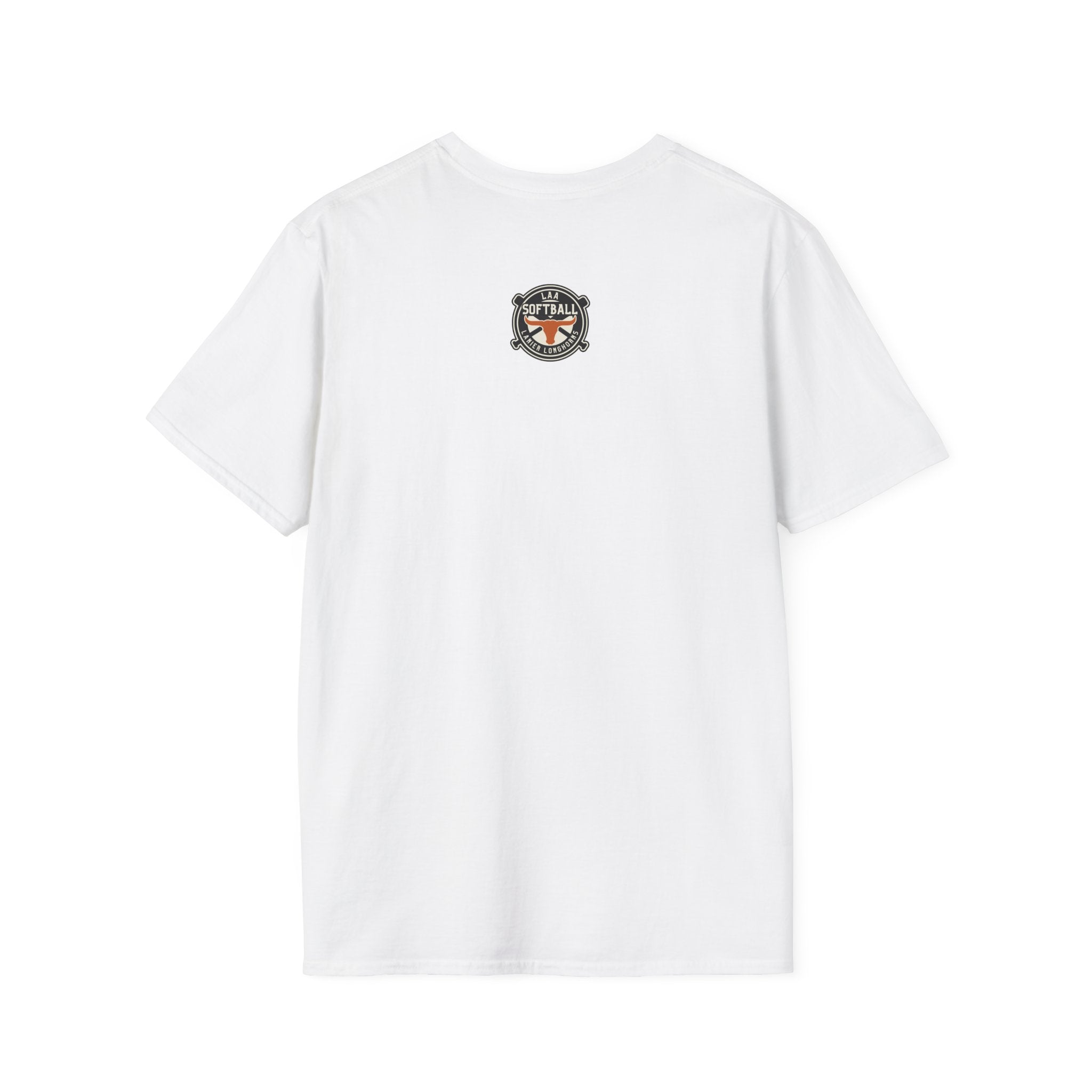 LAA Longhorns Softball T-Shirt — Team Logo Summer Tee