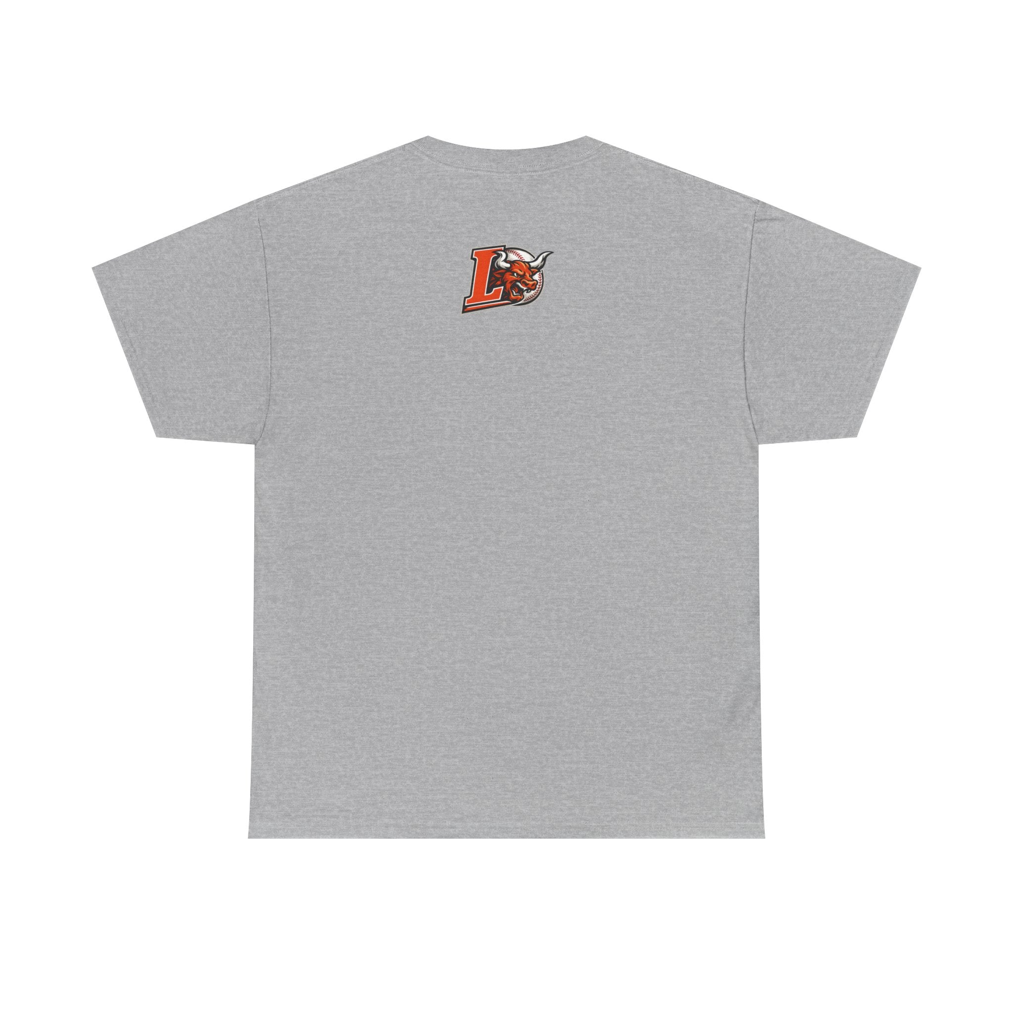 Lanier Longhorns Baseball Adult Tee | Unisex Heavy Cotton Shirt