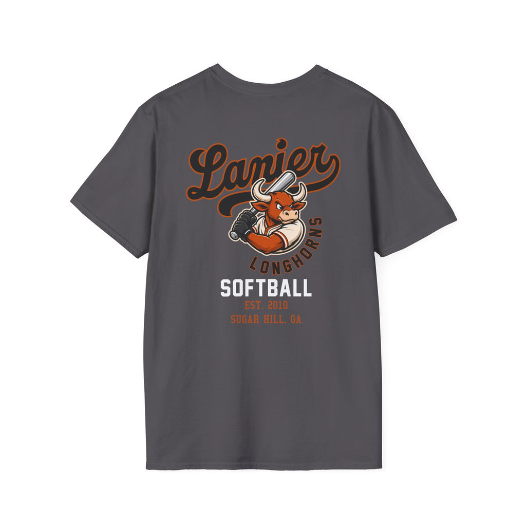 Softball Tee — Lanier Longhorns Softball Team Shirt