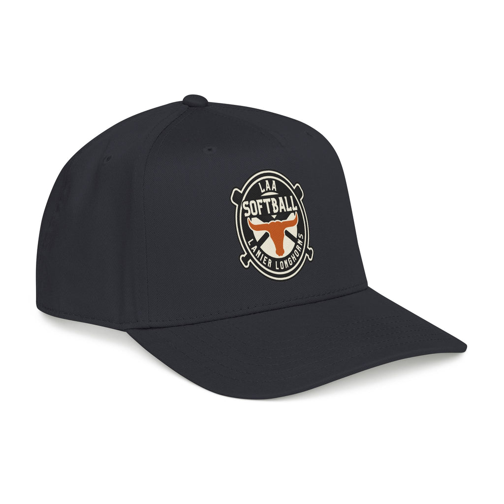 Softball Mom Embroidered Baseball Cap – LAA Softball Longhorns Logo