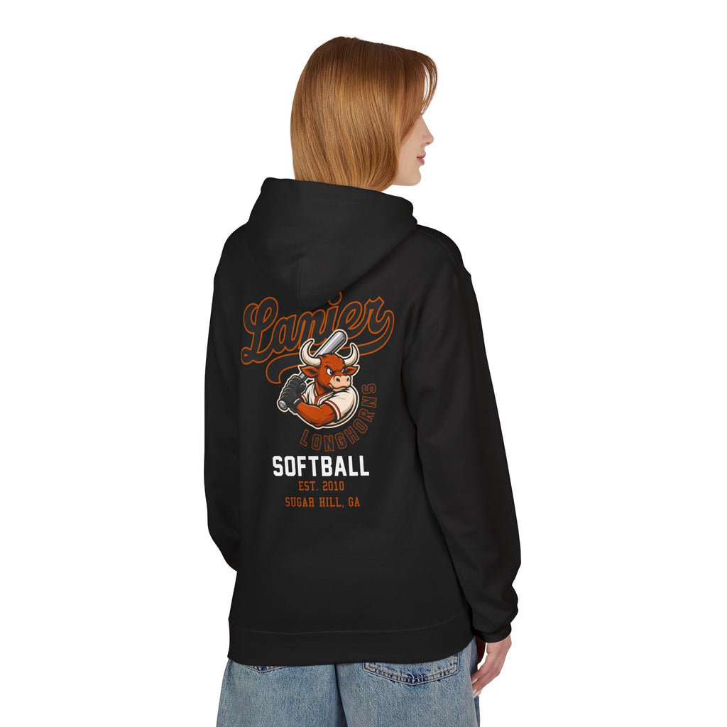 Lanier Longhorns Softball Hoodie — Softball Team Hoodie
