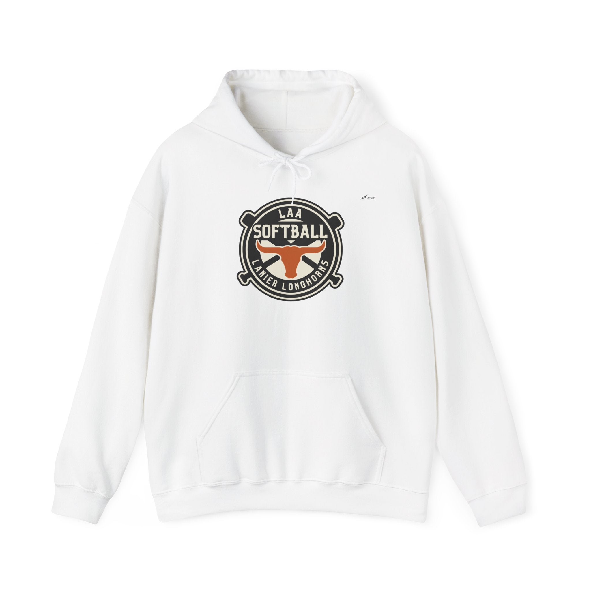 LAA Softball Lanier Longhorns Midweight Hoodie | Classic LAA Softball Hoodie