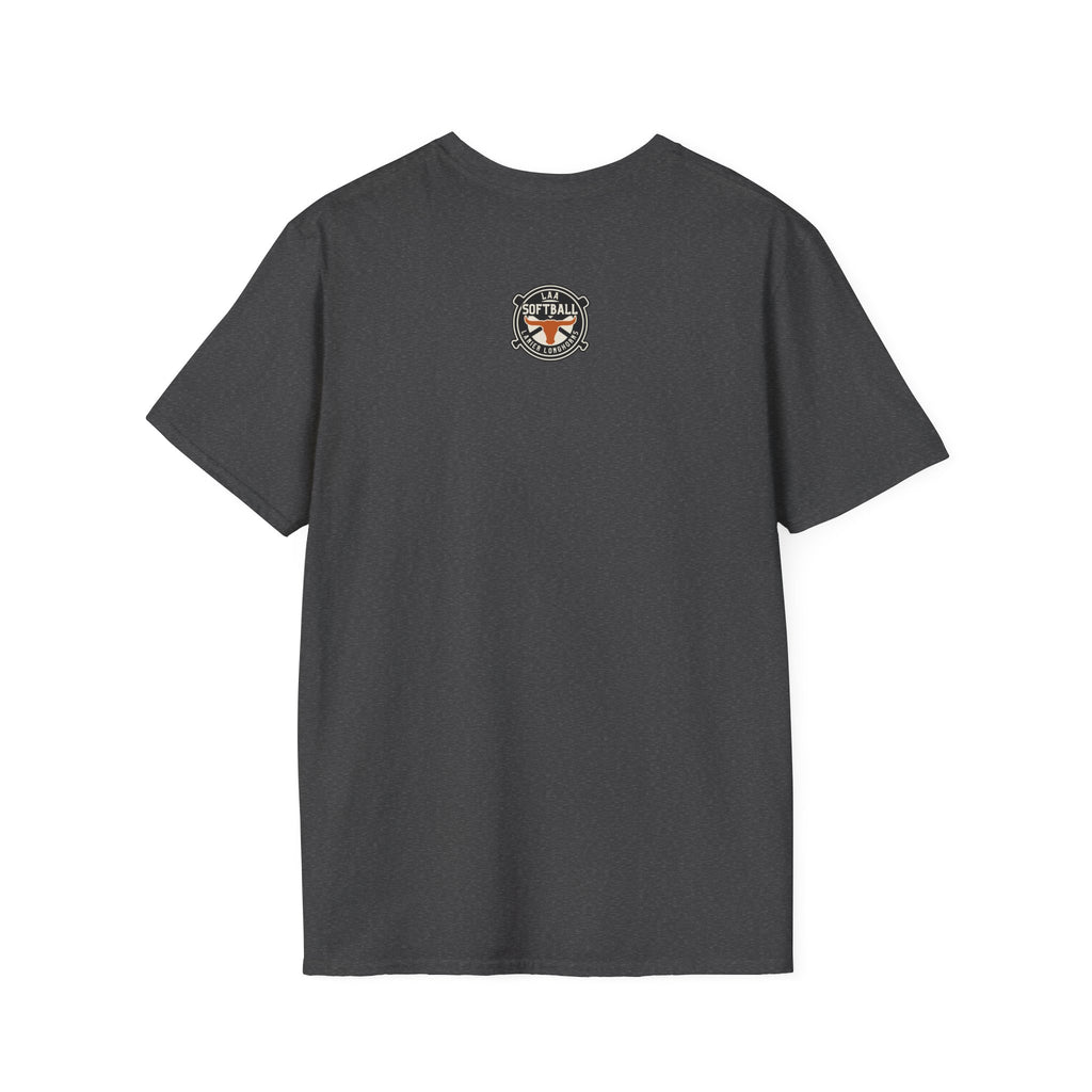 LAA Longhorns Softball T-Shirt — Team Logo Summer Tee
