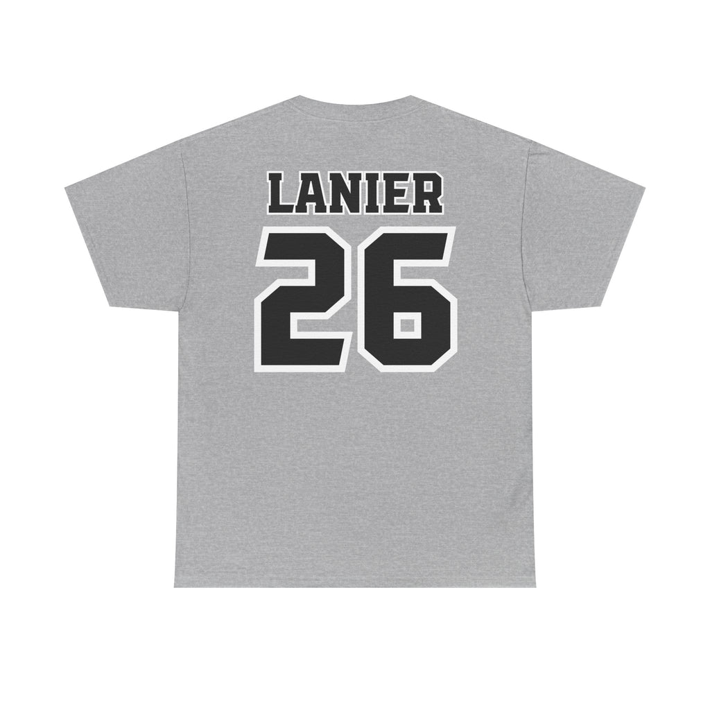 Lanier Longhorns Soccer Adult Tee | Unisex Heavy Cotton Shirt