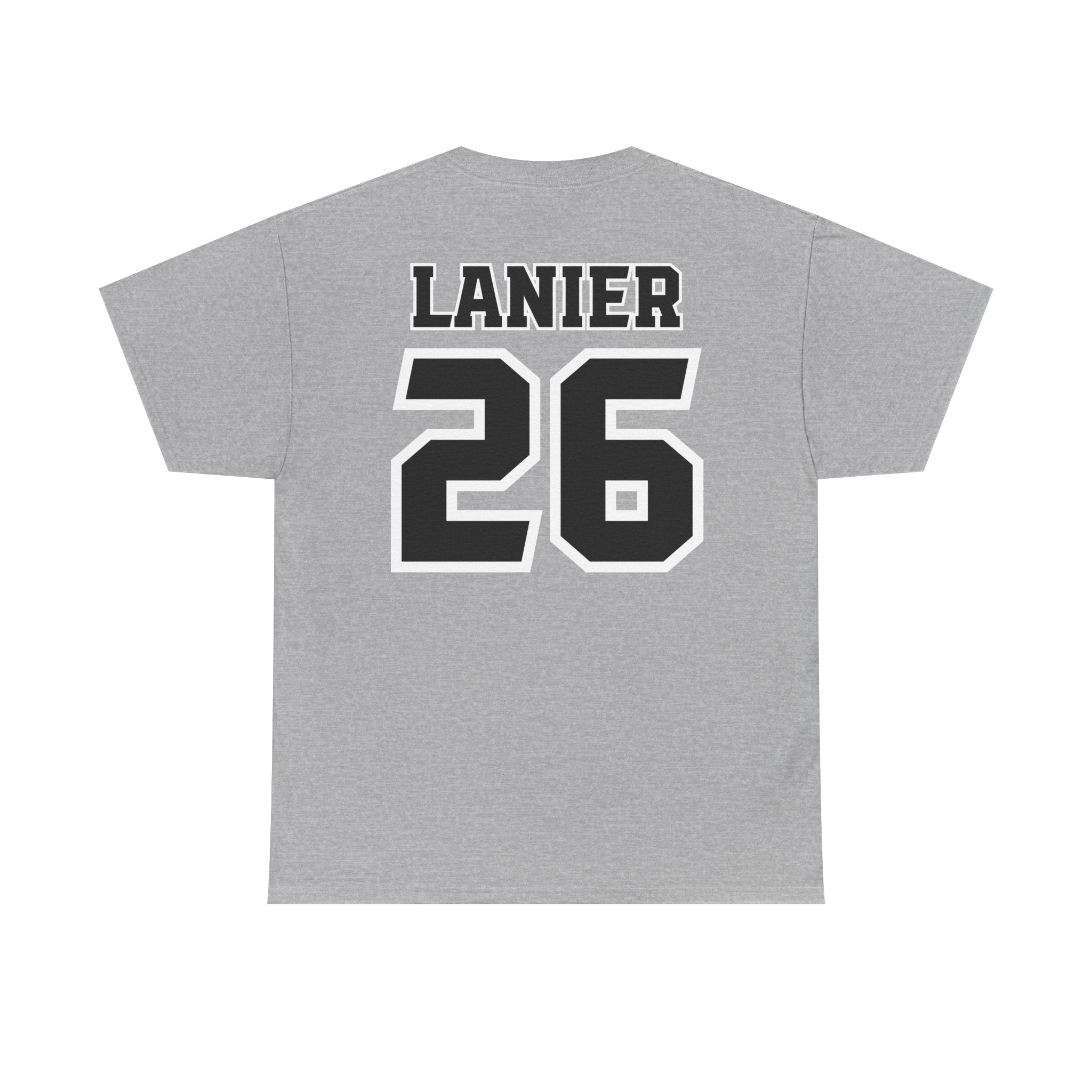 Lanier Longhorns Soccer Adult Tee | Unisex Heavy Cotton Shirt
