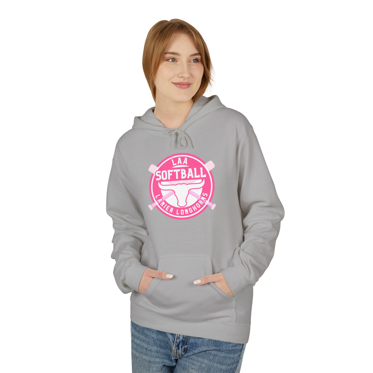Diamonds Are a Girl’s Best Friend Hoodie — LAA Softball Girl