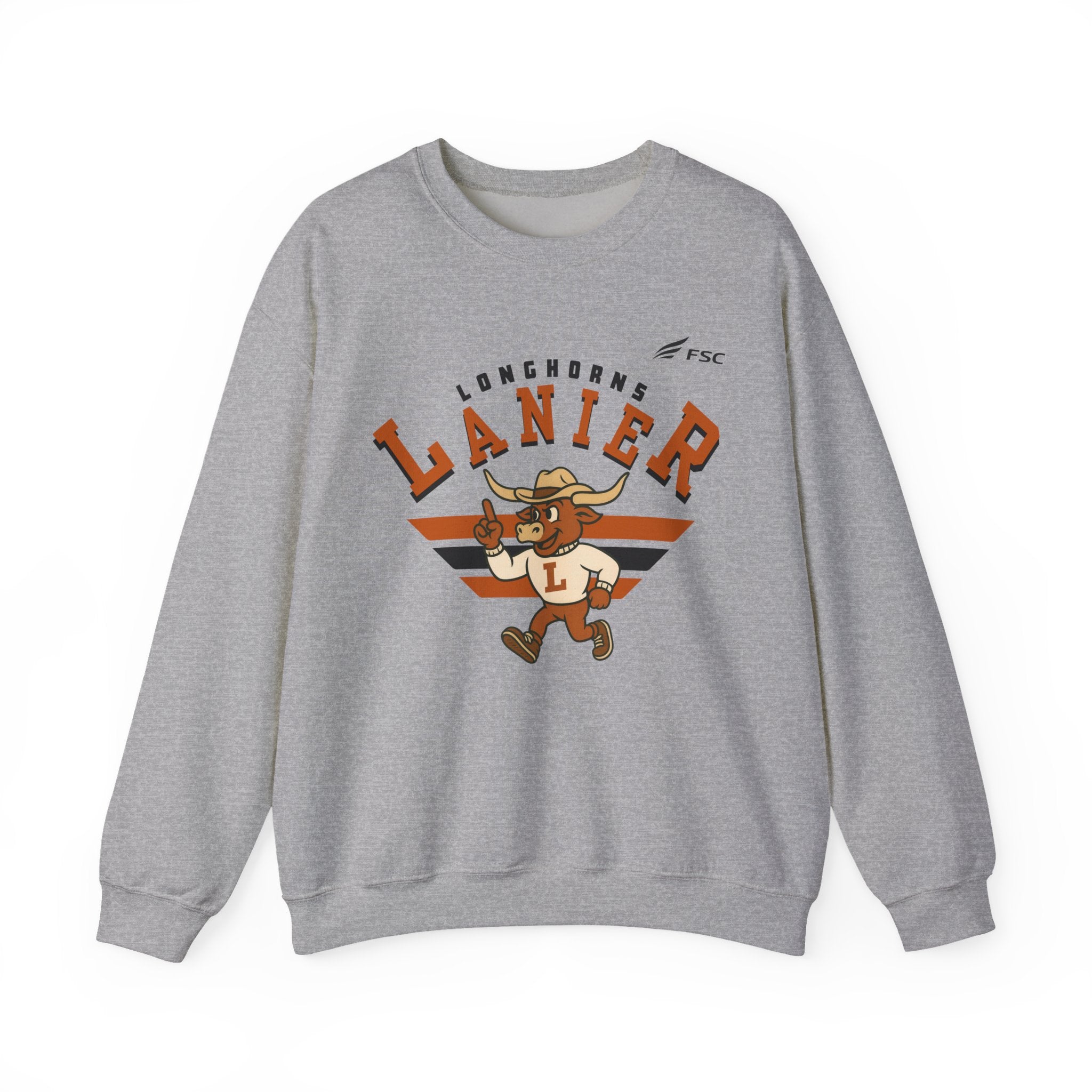 Lanier Longhorns Classic Crewneck Sweatshirt