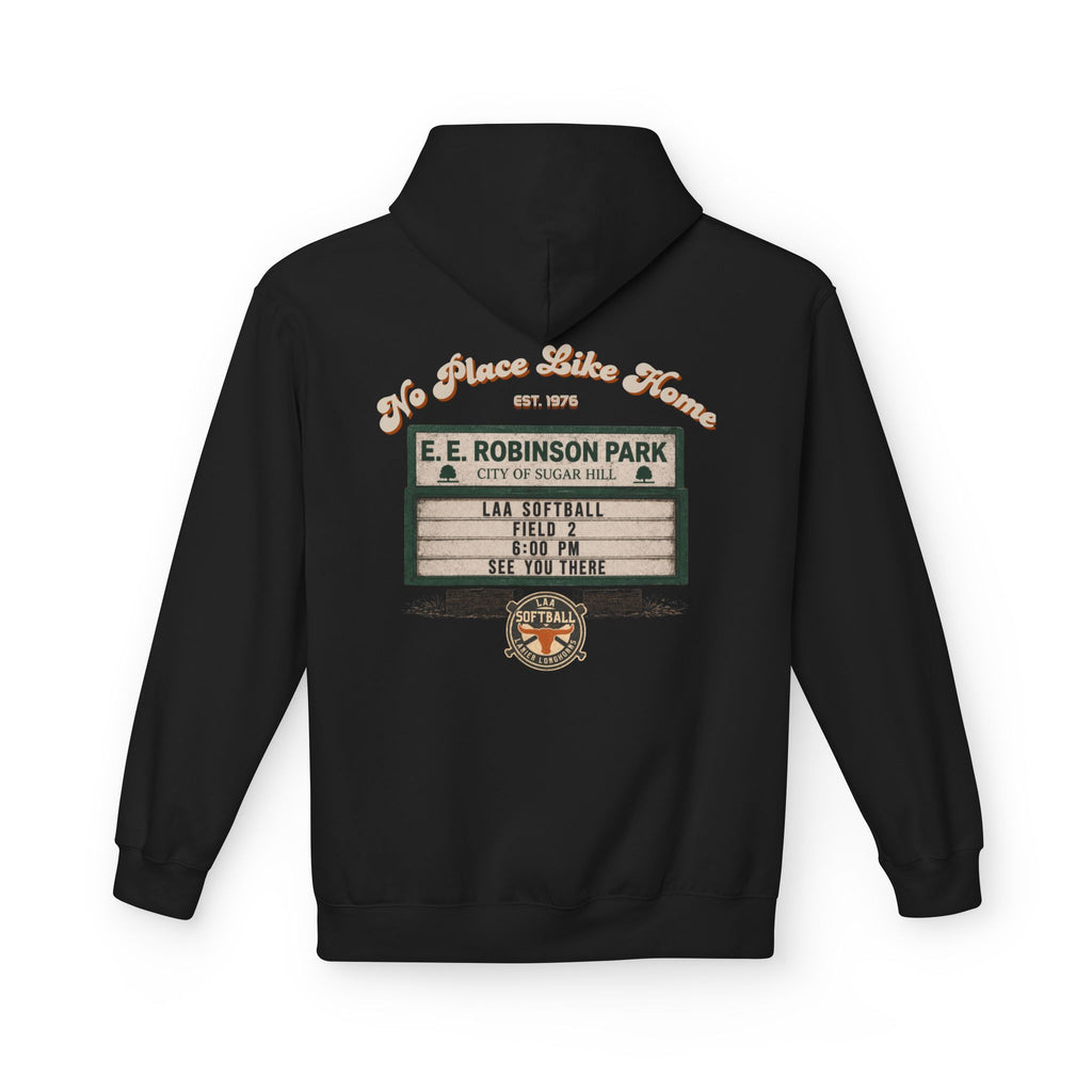 No Place Like Home Hoodie — Softball Team Hoodie