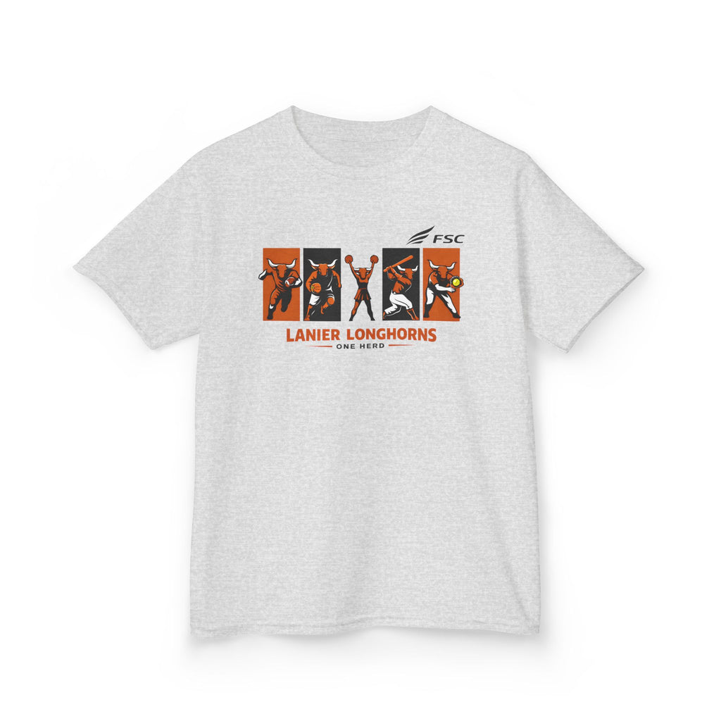 Youth Lanier Longhorns Heavy Cotton Tee | One Herd T-Shirt