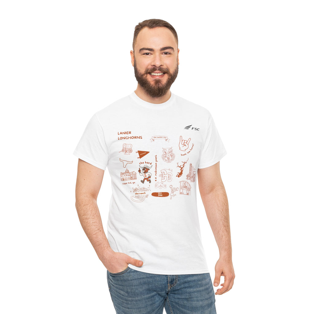 Lanier Longhorns Hometown Tee