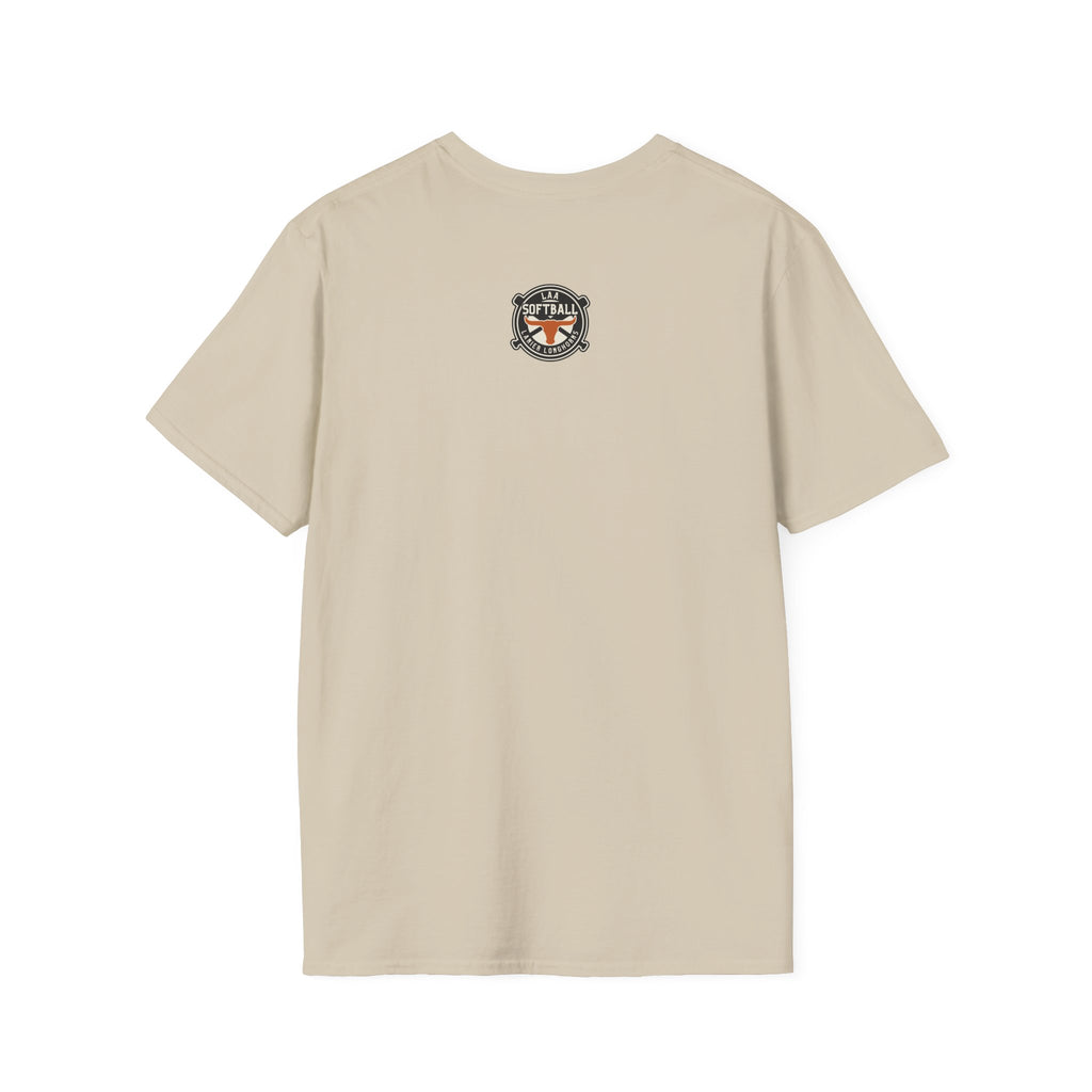LAA Longhorns Softball T-Shirt — Team Logo Summer Tee