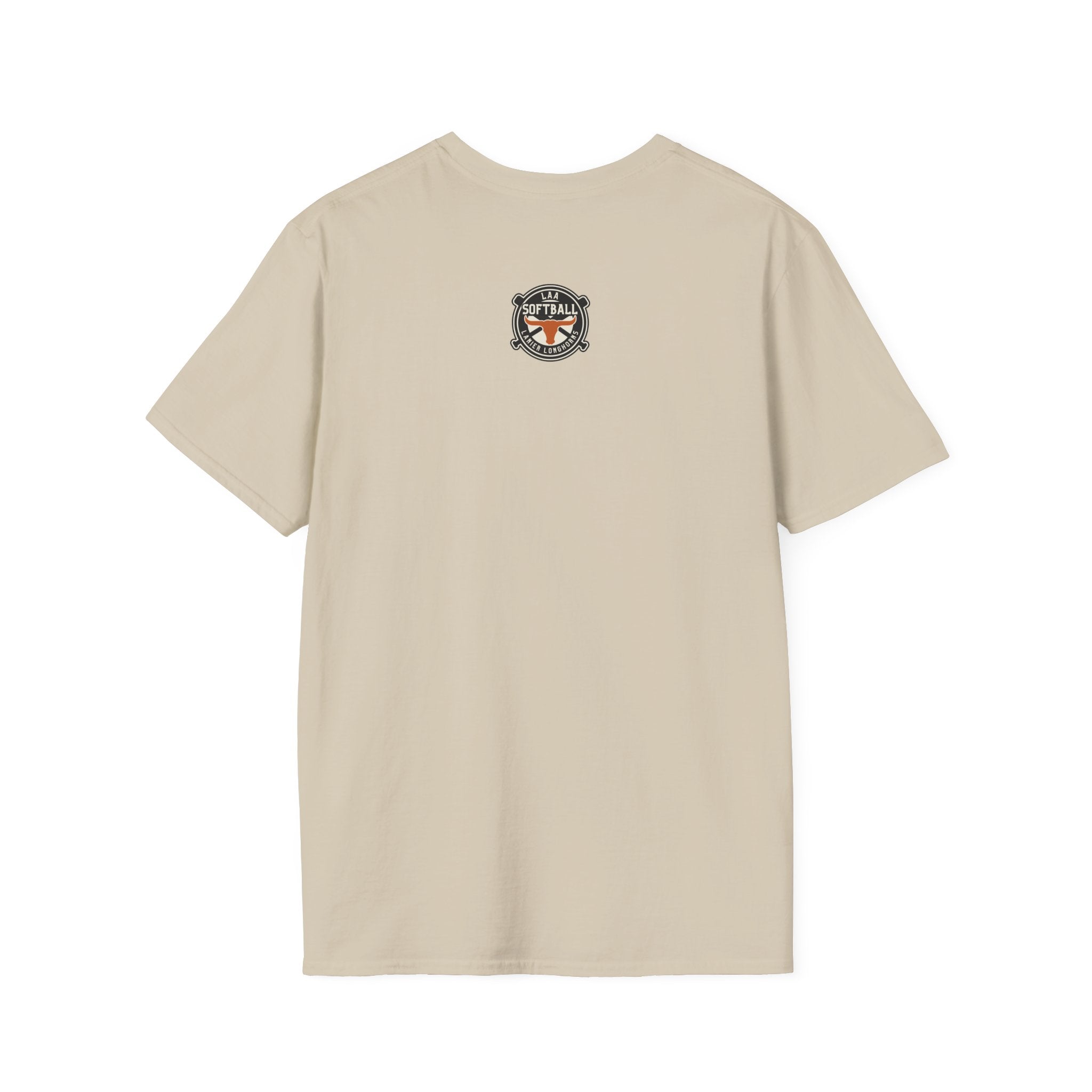 LAA Longhorns Softball T-Shirt — Team Logo Summer Tee