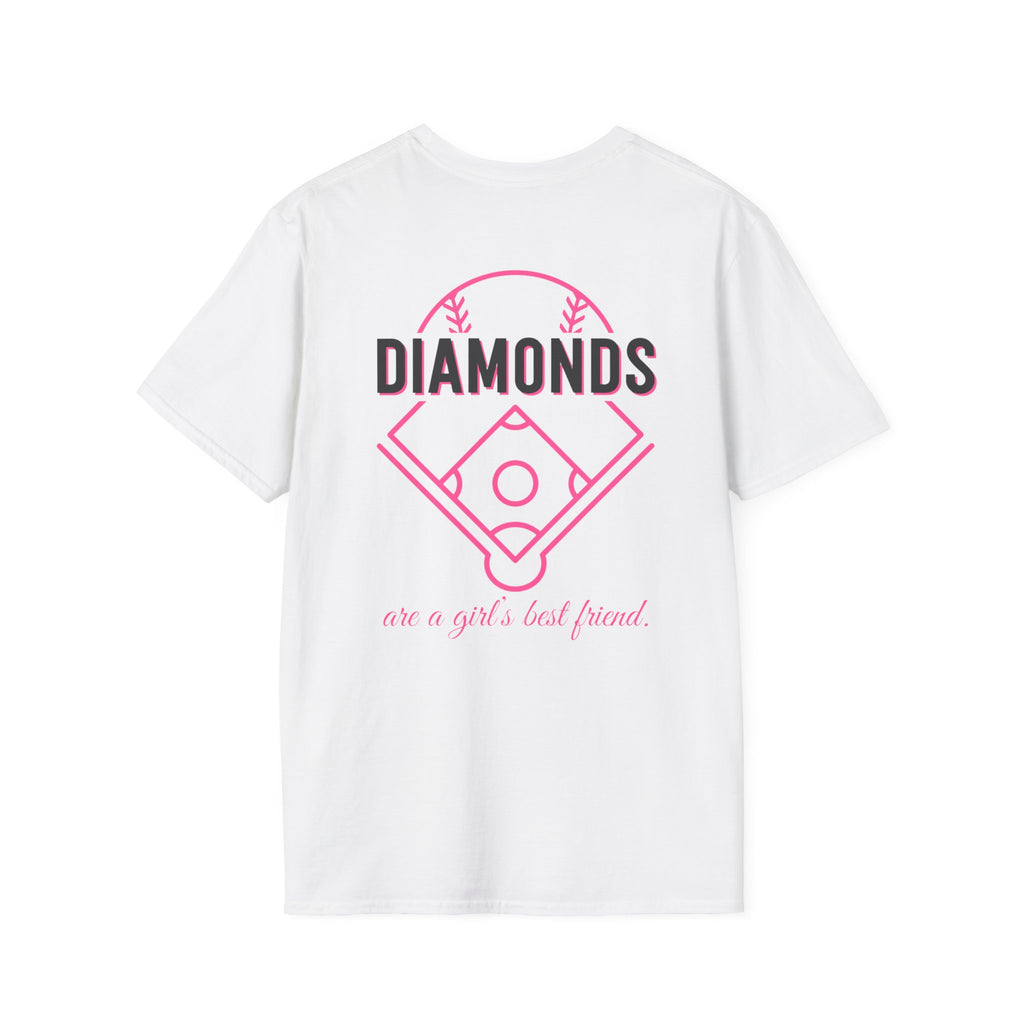 Softball Tee — Lanier Longhorns Softball Diamonds Shirt