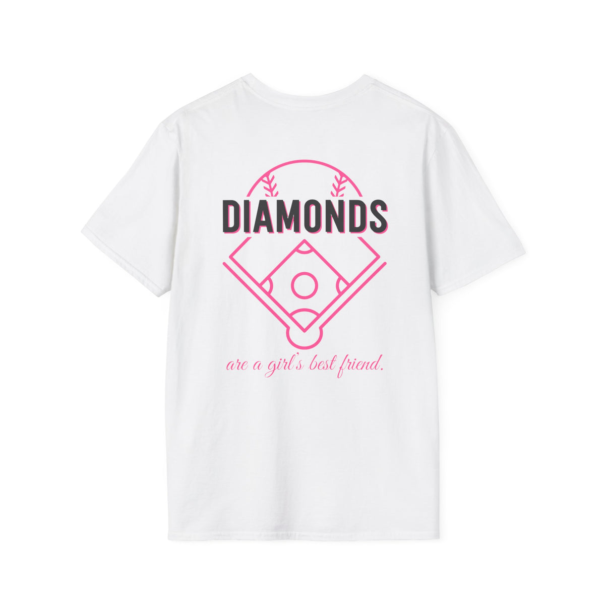 Softball Tee — Lanier Longhorns Softball Diamonds Shirt