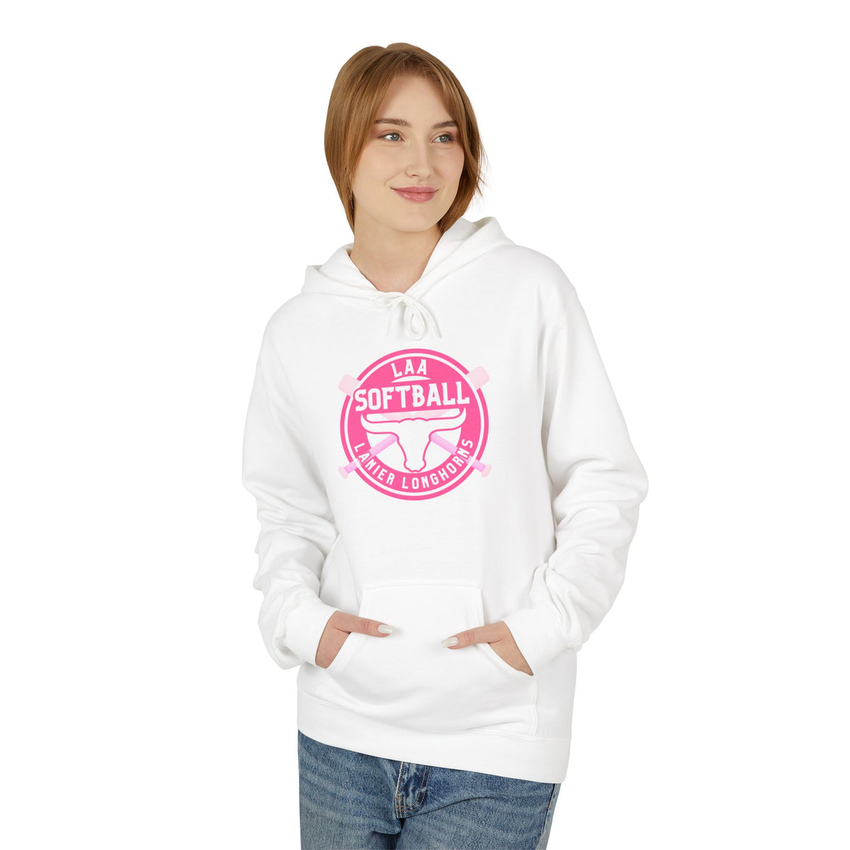 Diamonds Are a Girl’s Best Friend Hoodie — LAA Softball Girl