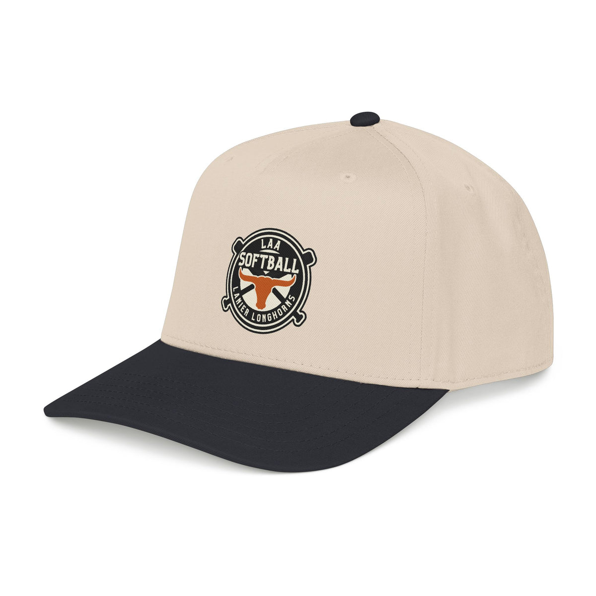 Softball Mom Embroidered Baseball Cap – LAA Softball Longhorns Logo