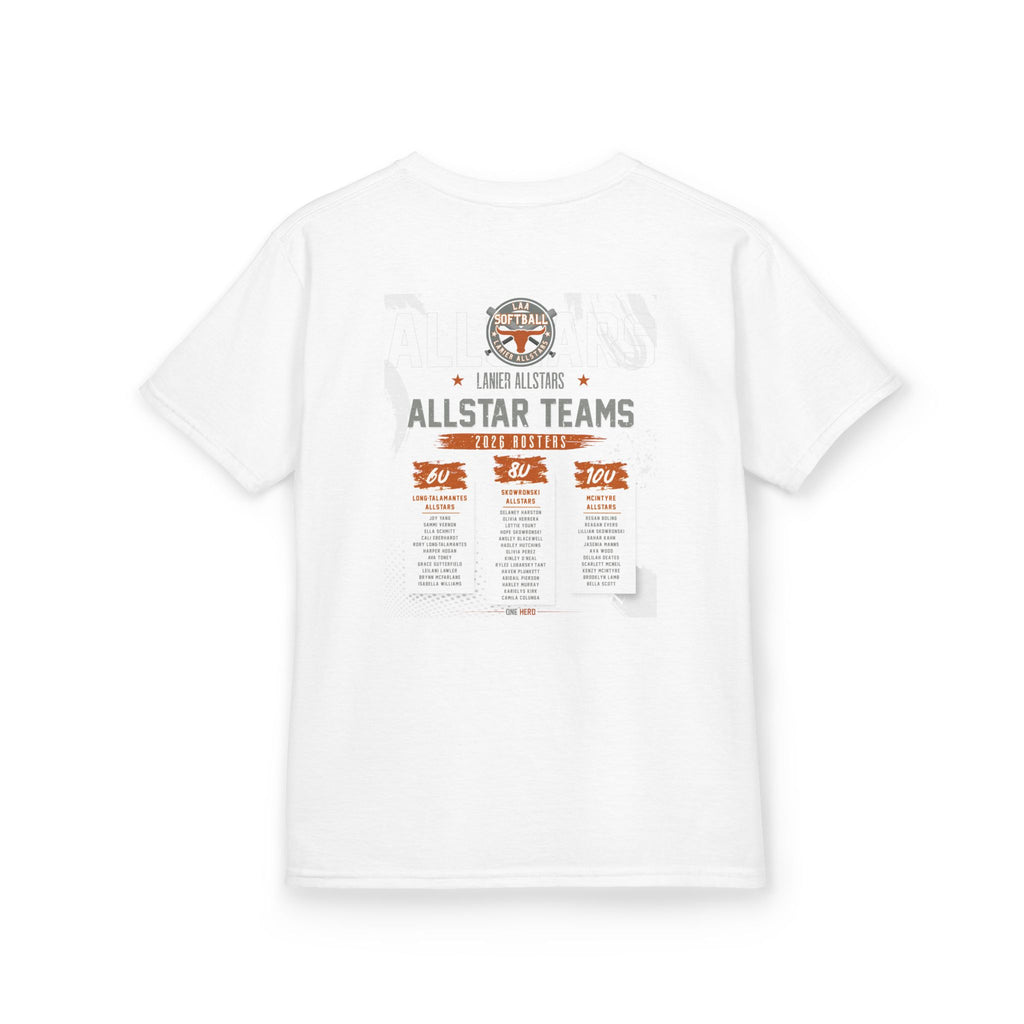 Youth Tee — LAA All-Star Teams Roster Tee (Softball)