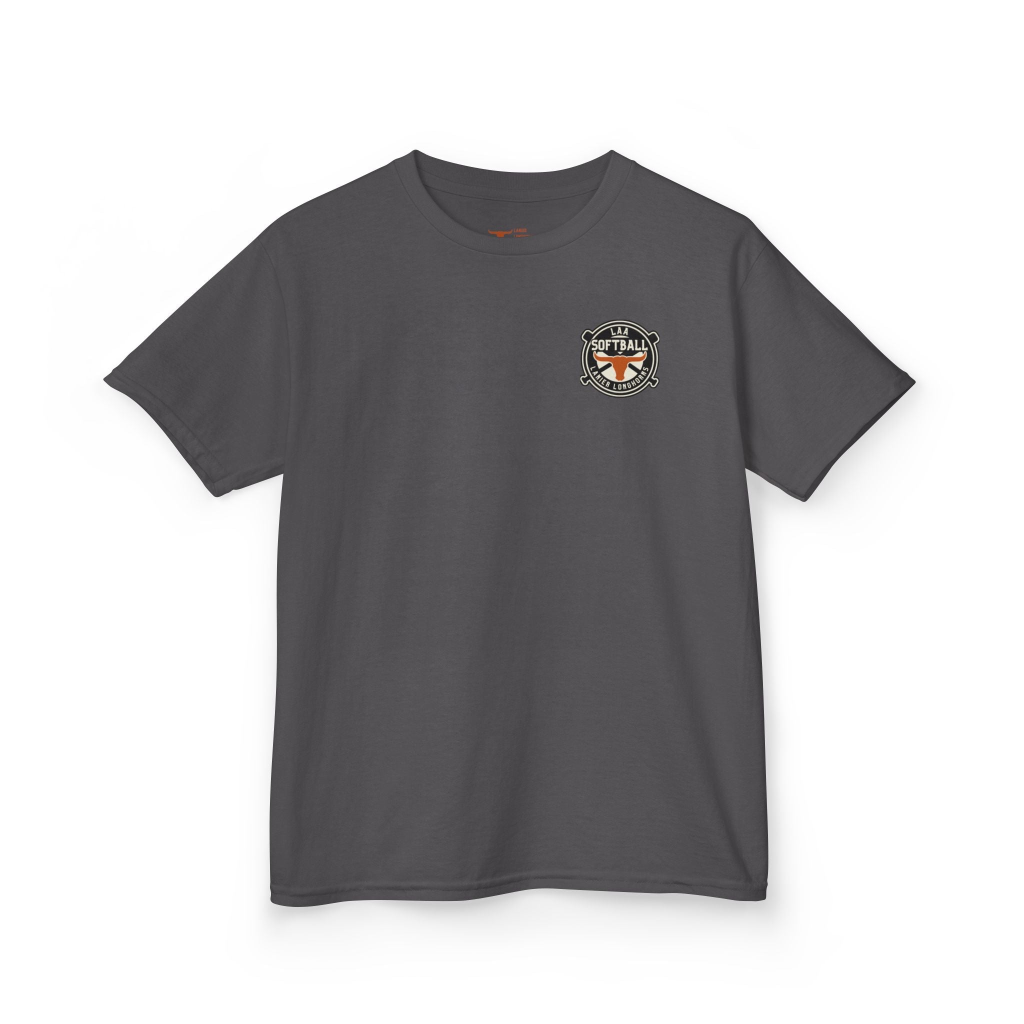 Youth Softball Tee — Lanier Longhorns Softball Team Shirt