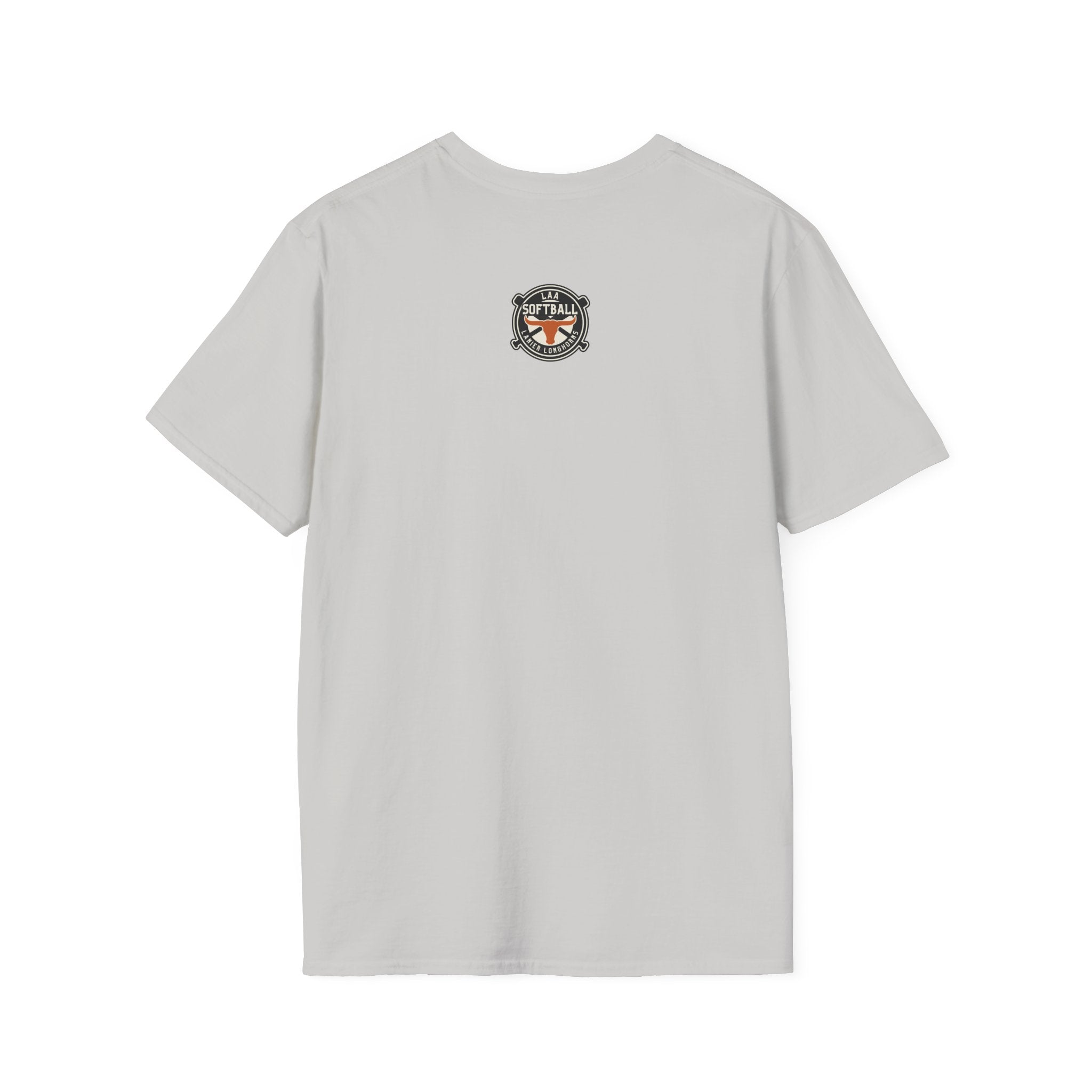 LAA Longhorns Softball T-Shirt — Team Logo Summer Tee