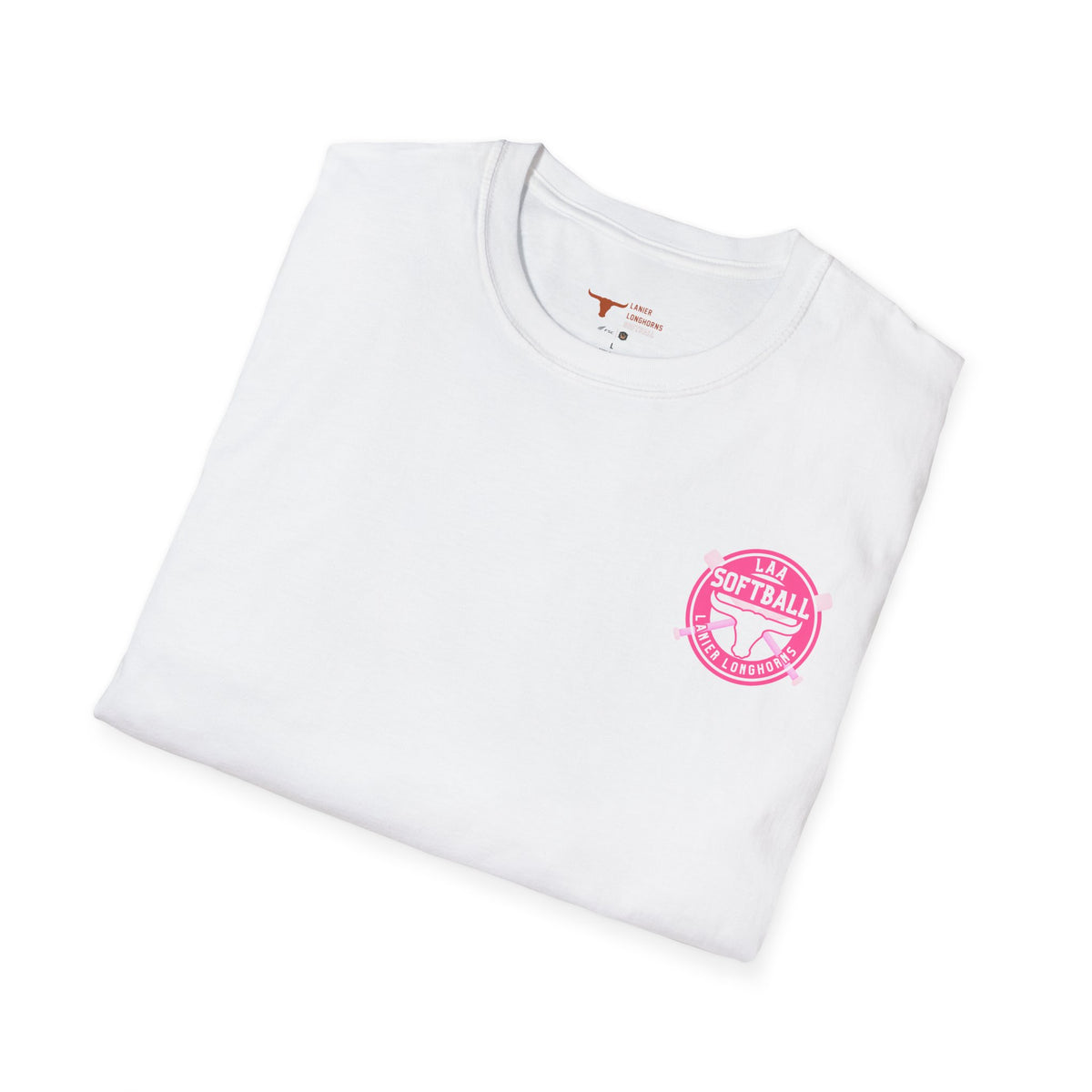 Softball Tee — Lanier Longhorns Softball Diamonds Shirt