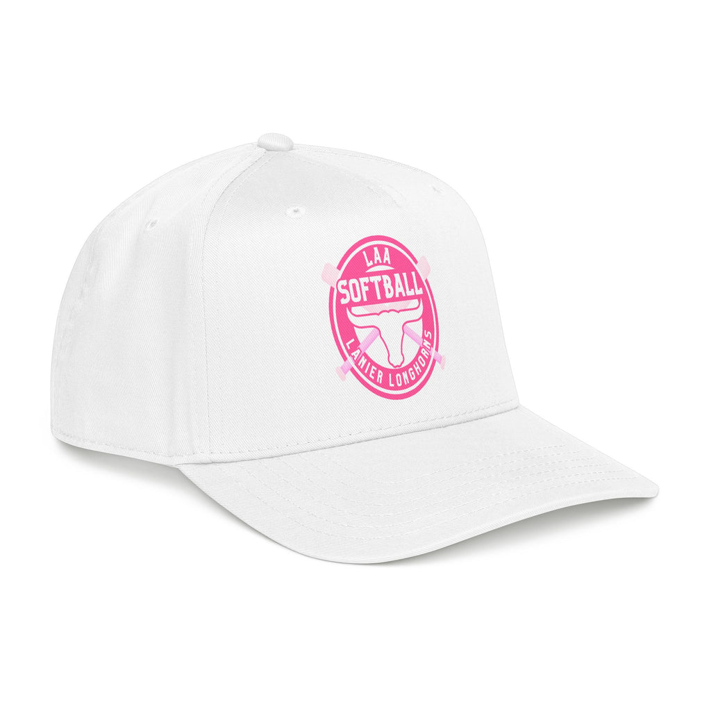 Softball Mom Embroidered Baseball Cap – LAA Softball Longhorns Logo