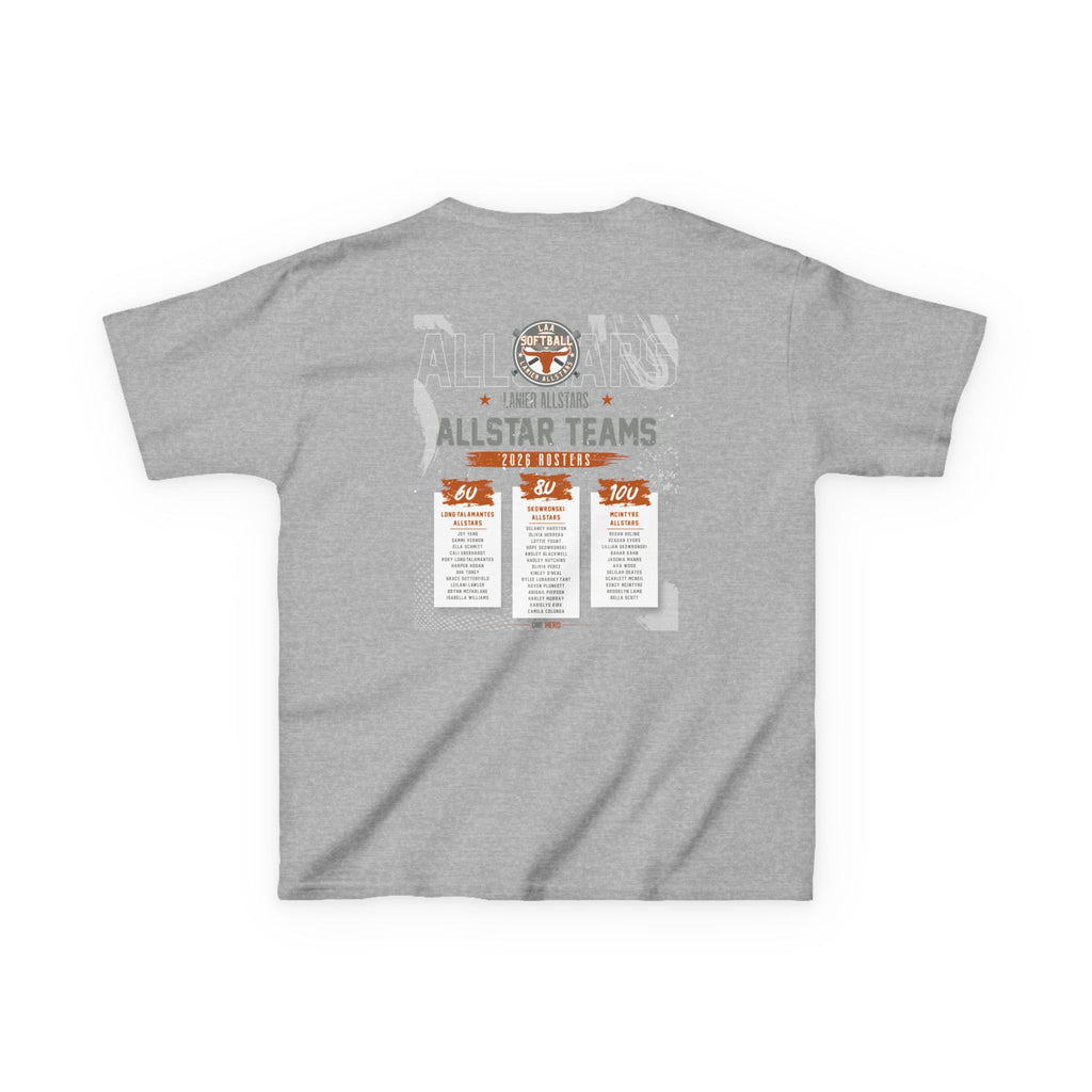 Youth Tee — LAA All-Star Teams Roster Tee (Softball)