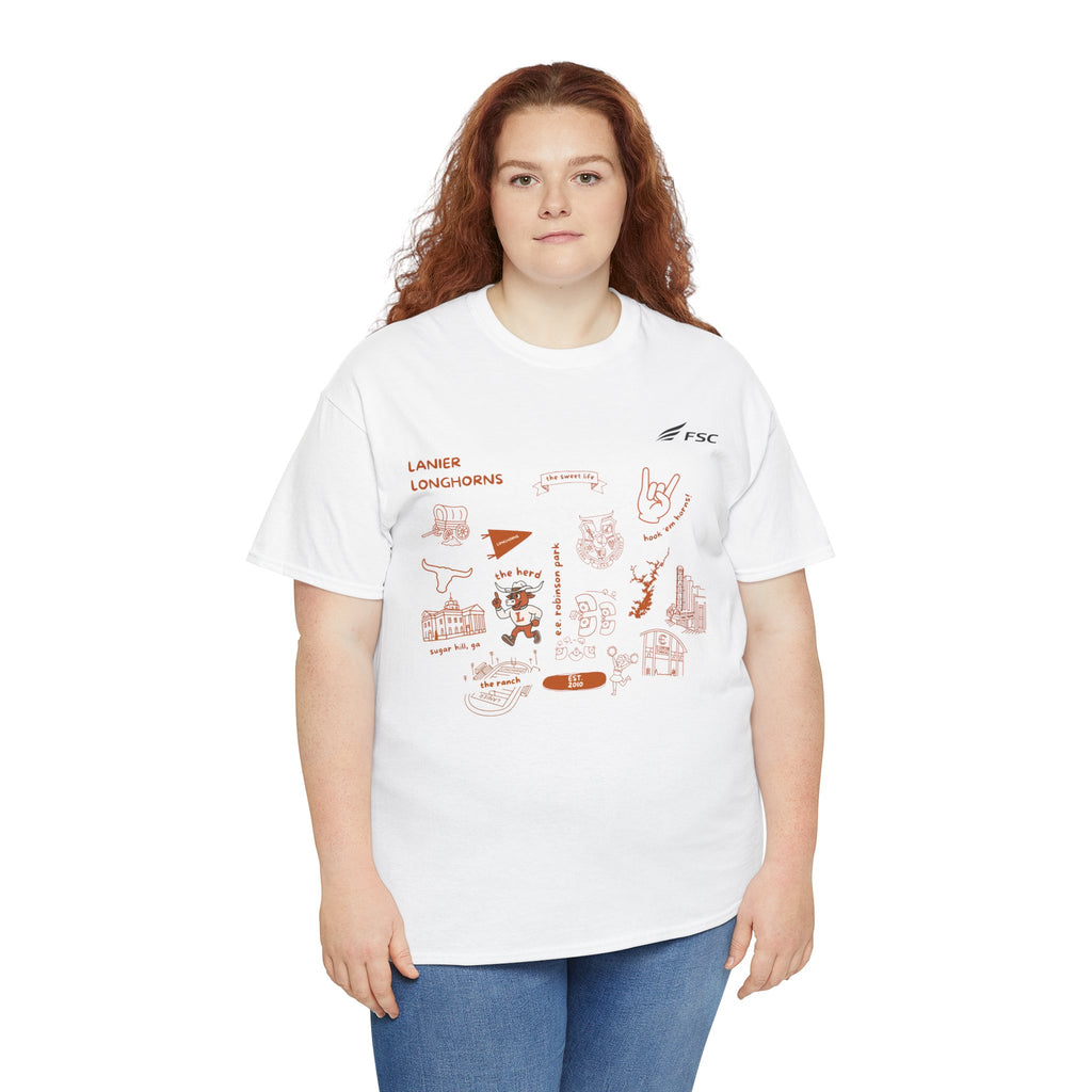 Lanier Longhorns Hometown Tee