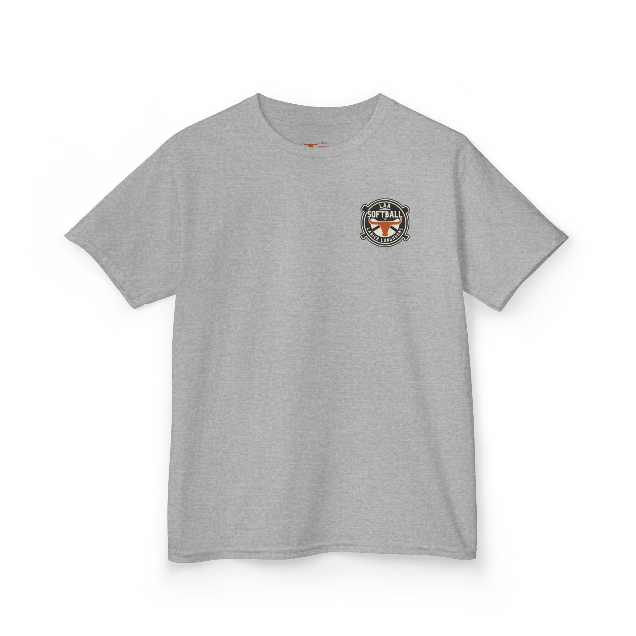 Youth Softball Tee — Lanier Longhorns Softball Team Shirt