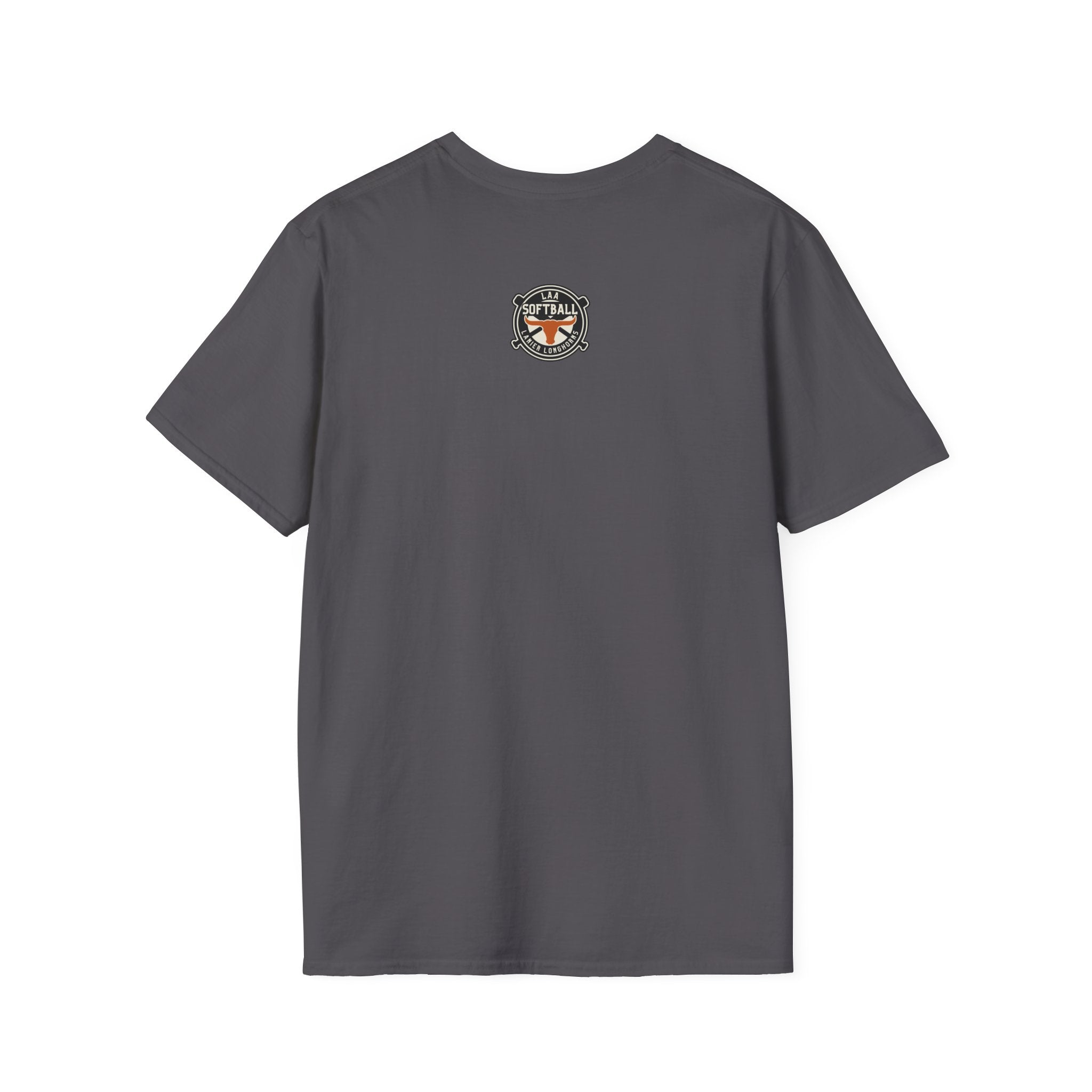 LAA Longhorns Softball T-Shirt — Team Logo Summer Tee