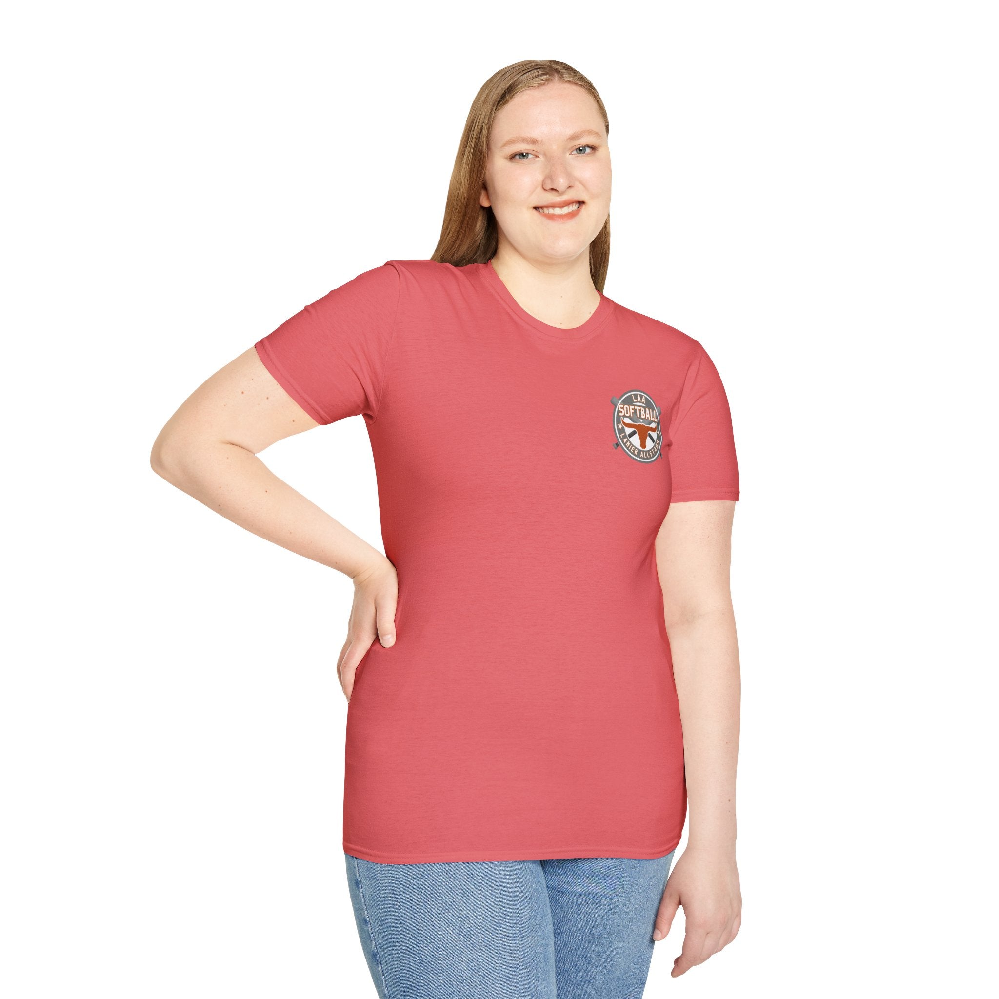 Longhorns Tee — LAA All-Star Teams Roster Tee (Softball)