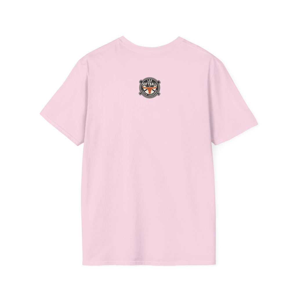 LAA Longhorns Softball T-Shirt — Team Logo Summer Tee