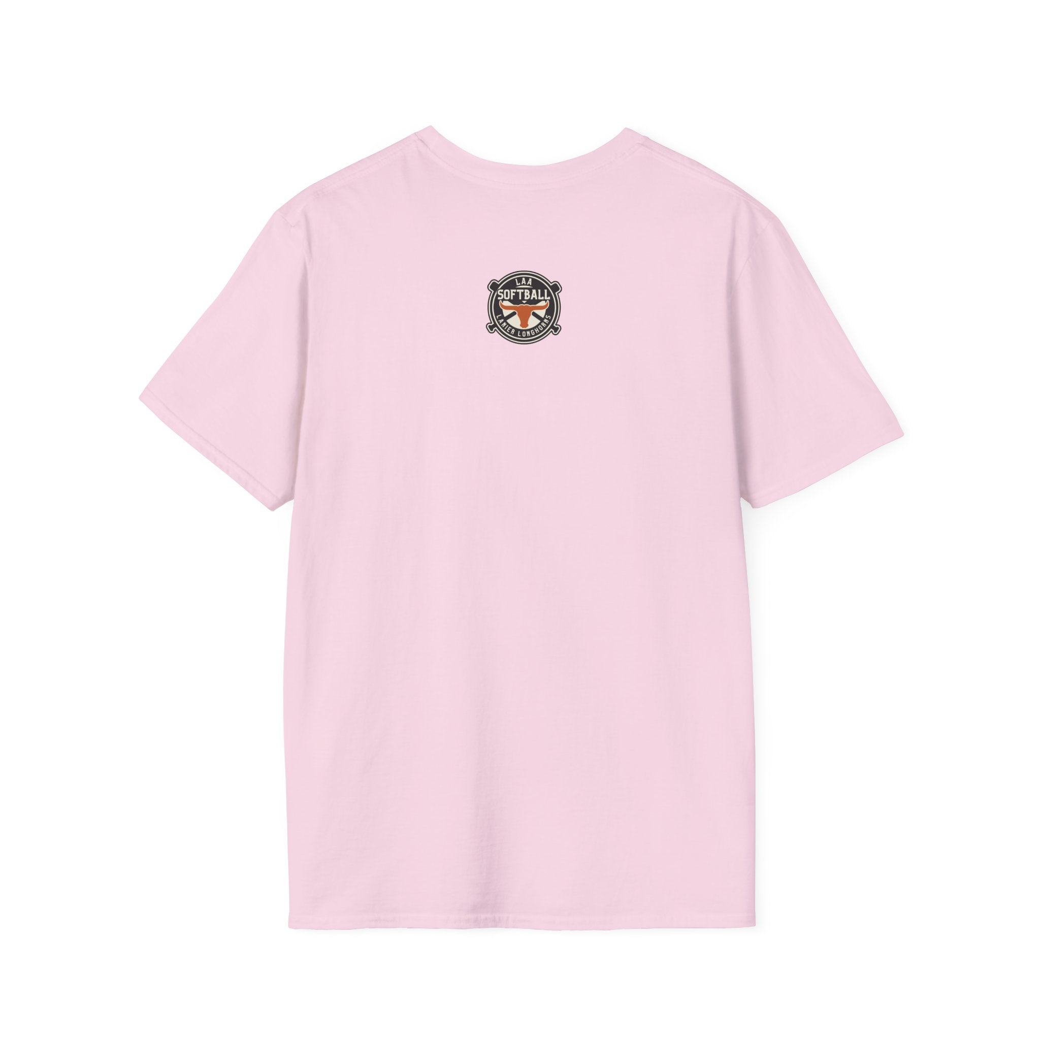 LAA Longhorns Softball T-Shirt — Team Logo Summer Tee