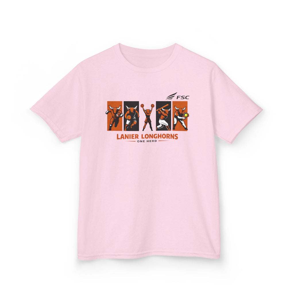 Youth Lanier Longhorns Heavy Cotton Tee | One Herd T-Shirt