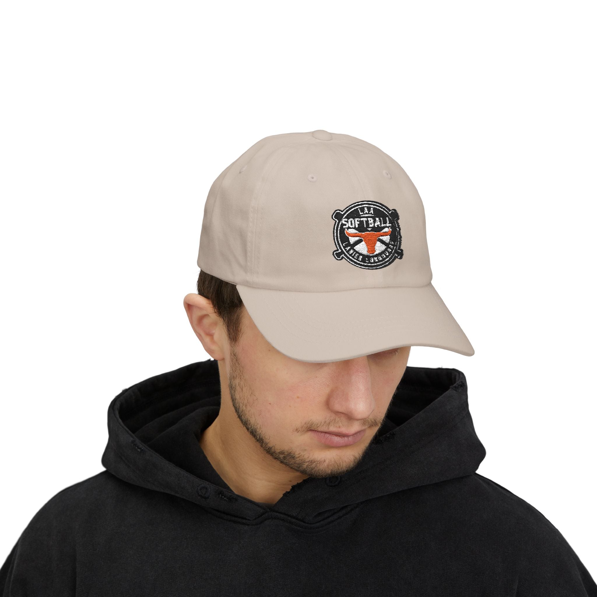 LAA Longhorns Embroidered Logo Strap-Back | Strap-Back Hat