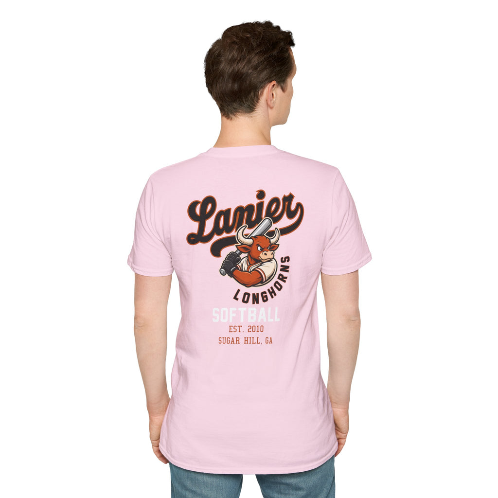 Softball Tee — Lanier Longhorns Softball Team Shirt