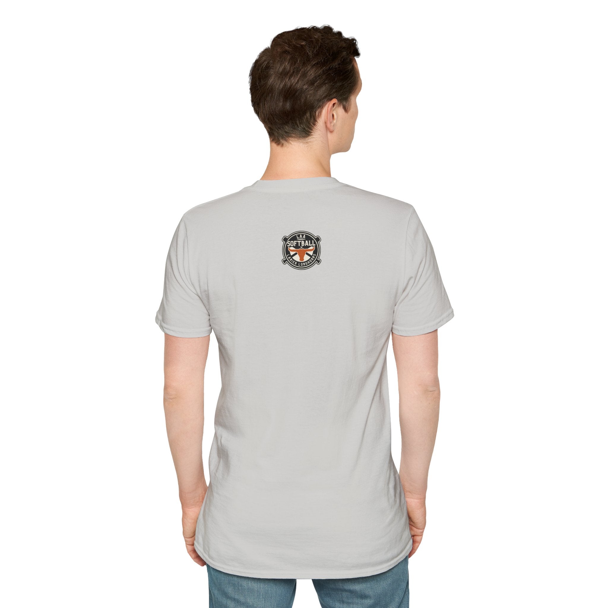 LAA Longhorns Softball T-Shirt — Team Logo Summer Tee
