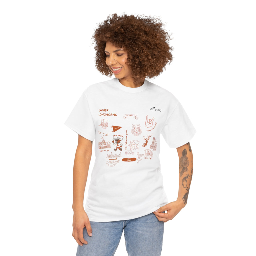 Lanier Longhorns Hometown Tee