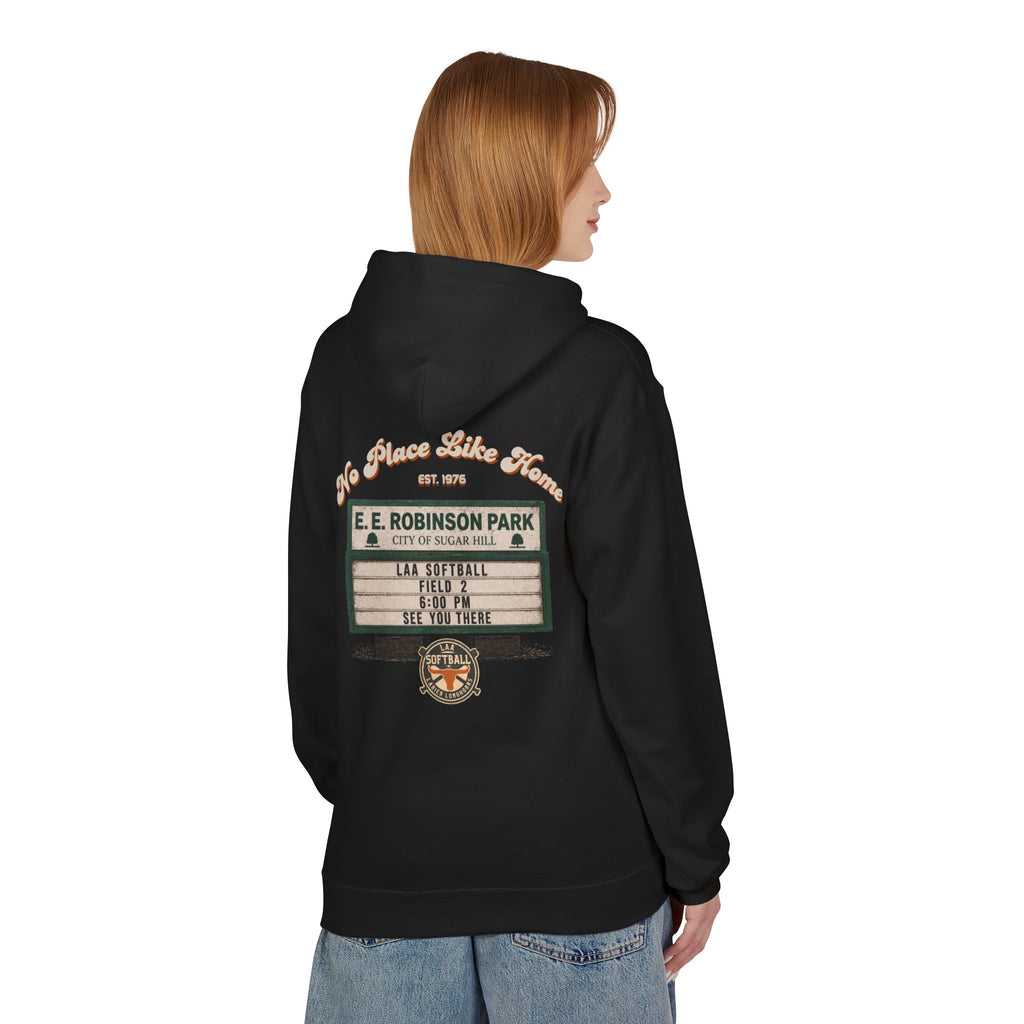 No Place Like Home Hoodie — Softball Team Hoodie