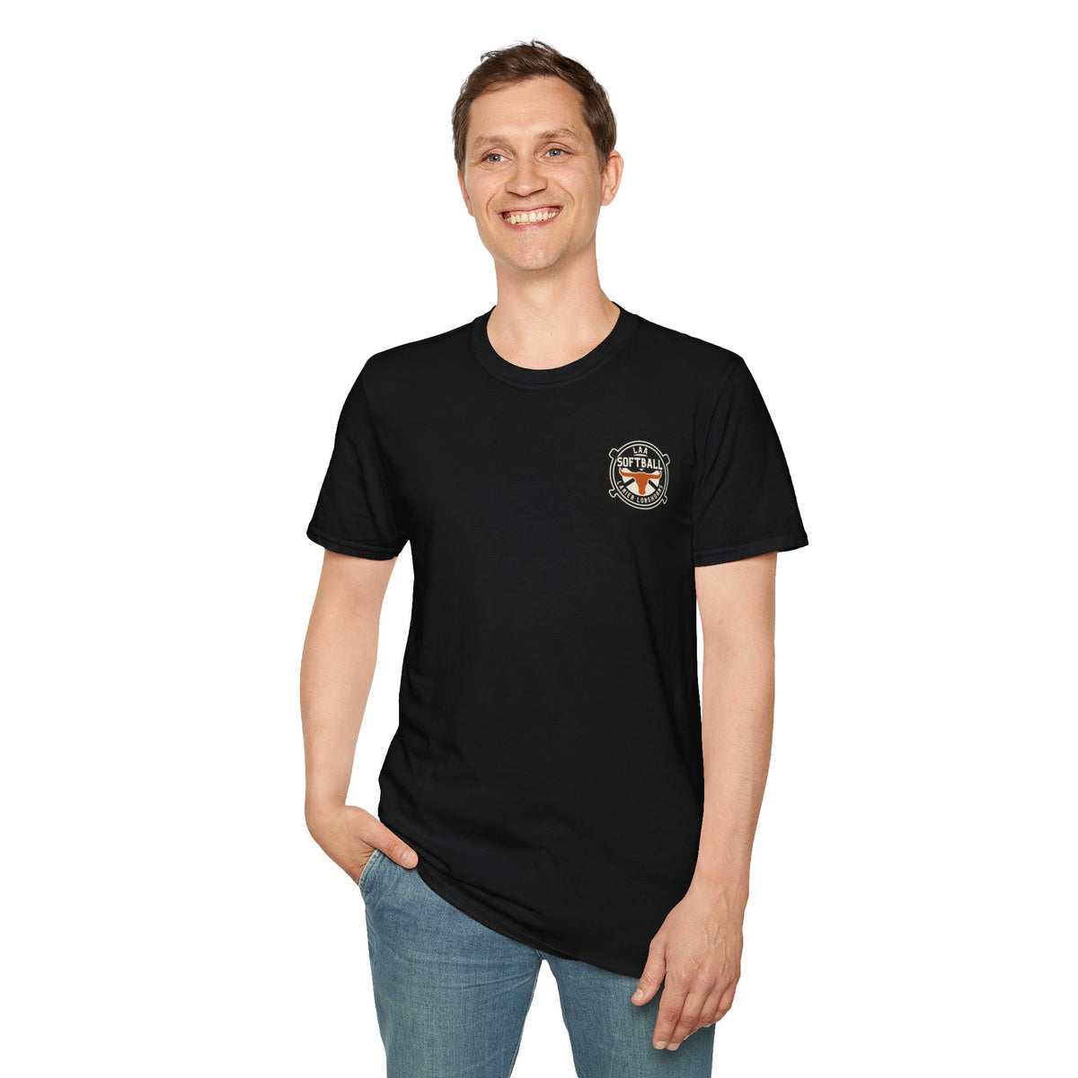 Softball Tee — Lanier Longhorns Softball Team Shirt