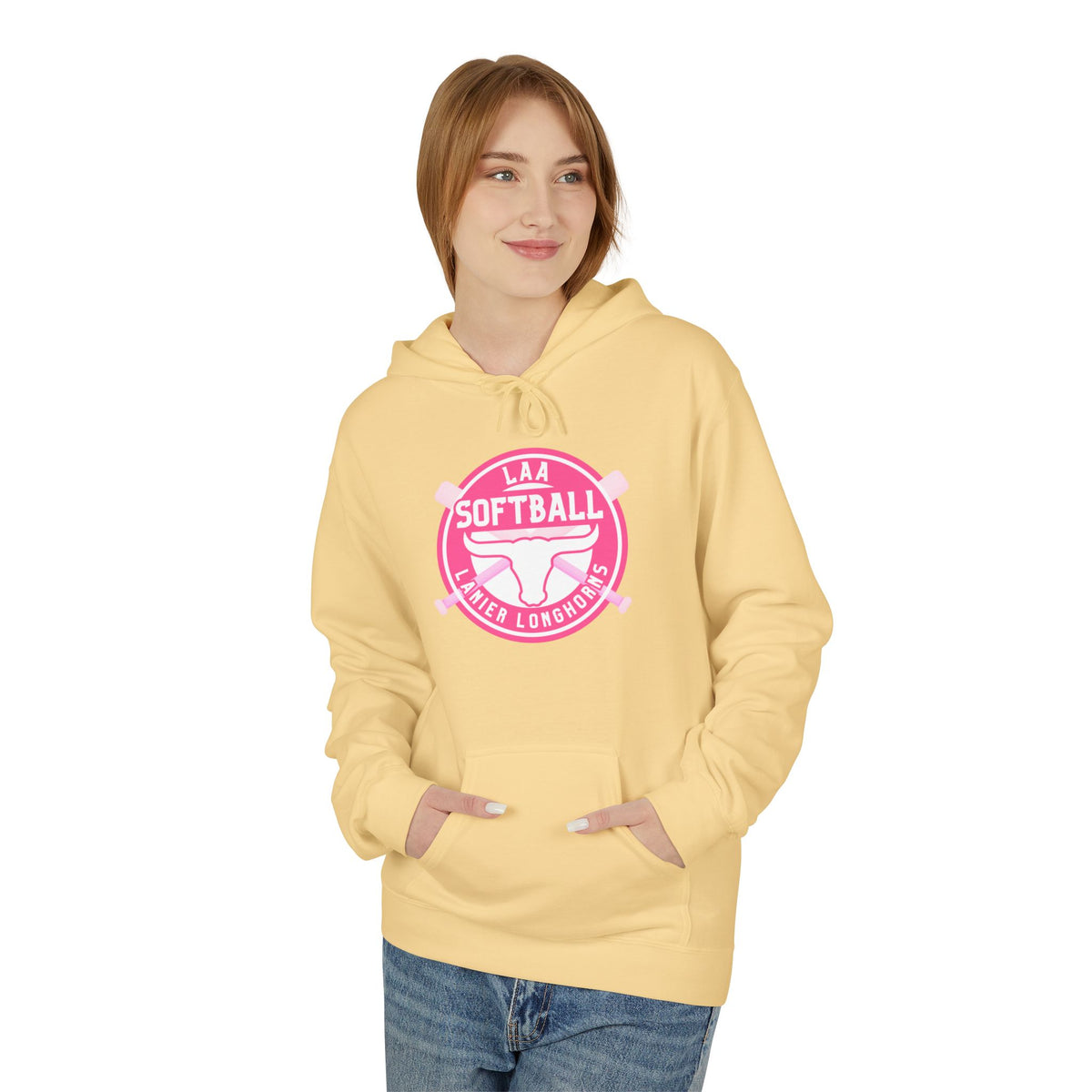 Diamonds Are a Girl’s Best Friend Hoodie — LAA Softball Girl