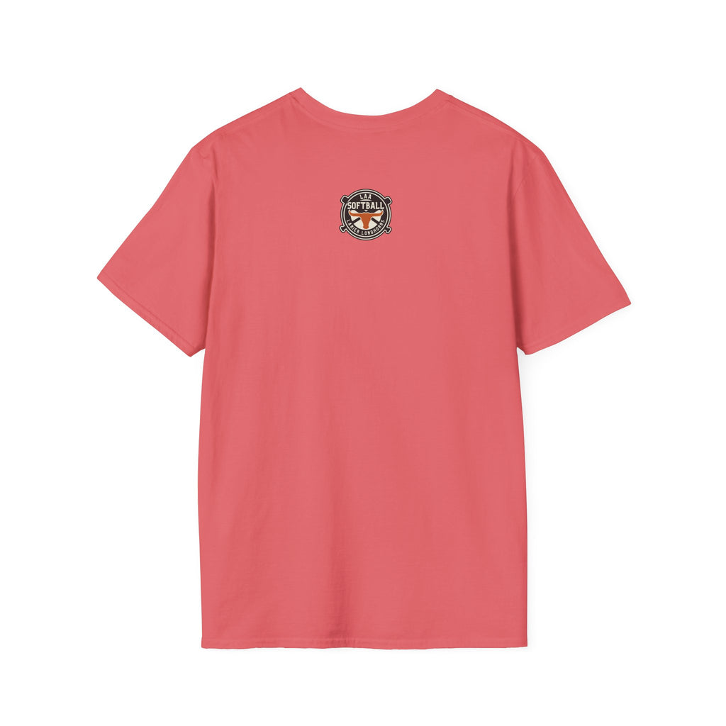 LAA Longhorns Softball T-Shirt — Team Logo Summer Tee