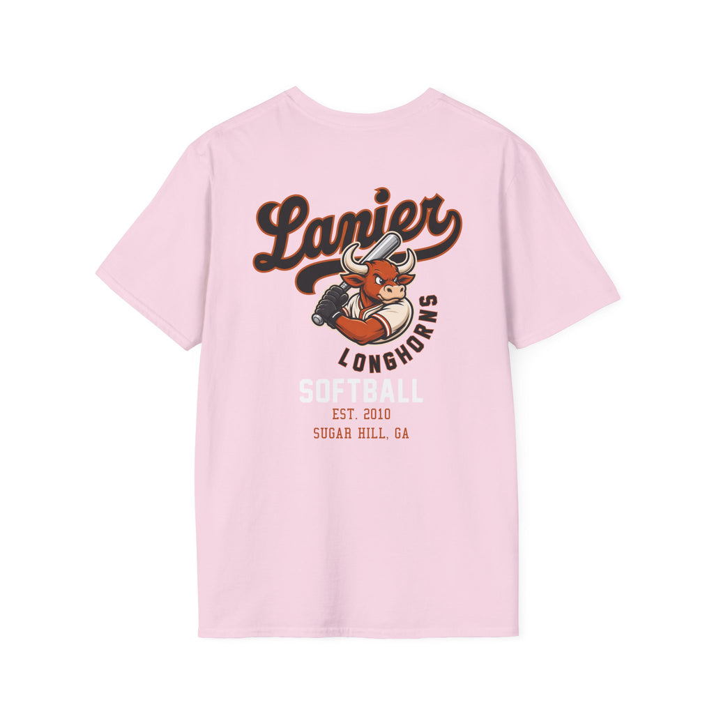 Softball Tee — Lanier Longhorns Softball Team Shirt