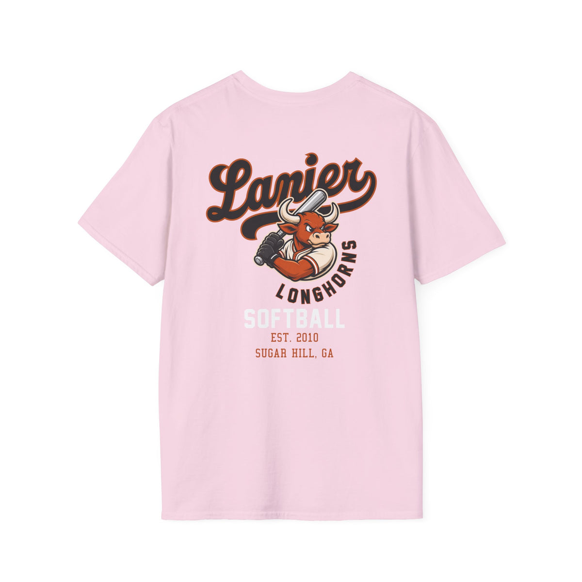 Softball Tee — Lanier Longhorns Softball Team Shirt