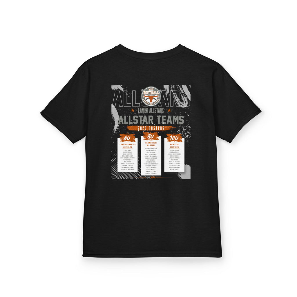 Youth Tee — LAA All-Star Teams Roster Tee (Softball)