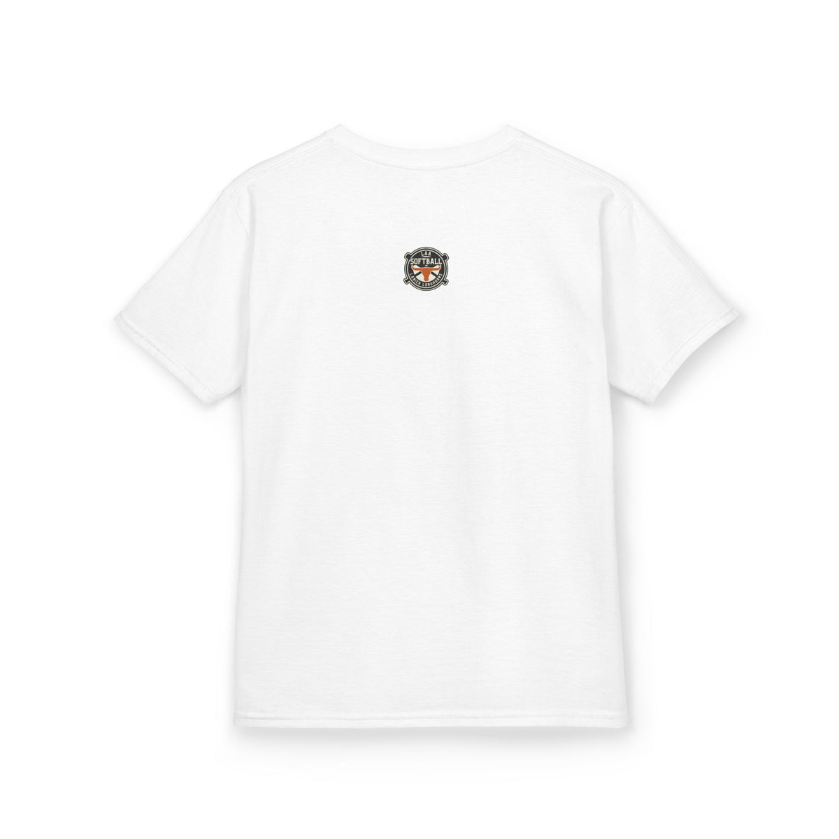 Youth LAA Longhorns Softball T-Shirt — Team Logo Summer Tee