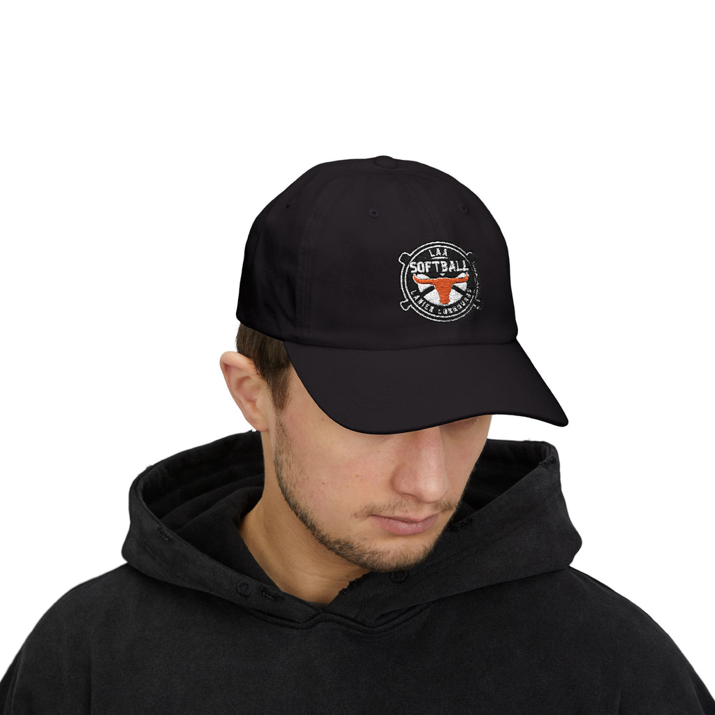 LAA Longhorns Embroidered Logo Strap-Back | Strap-Back Hat