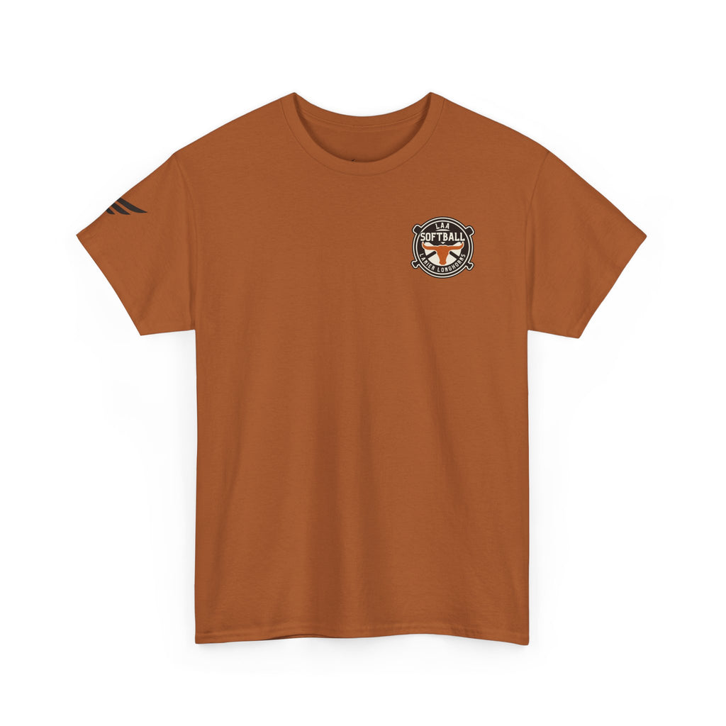 LAA Softball Lanier Longhorns Heavy Cotton Tee | LAA T-Shirt