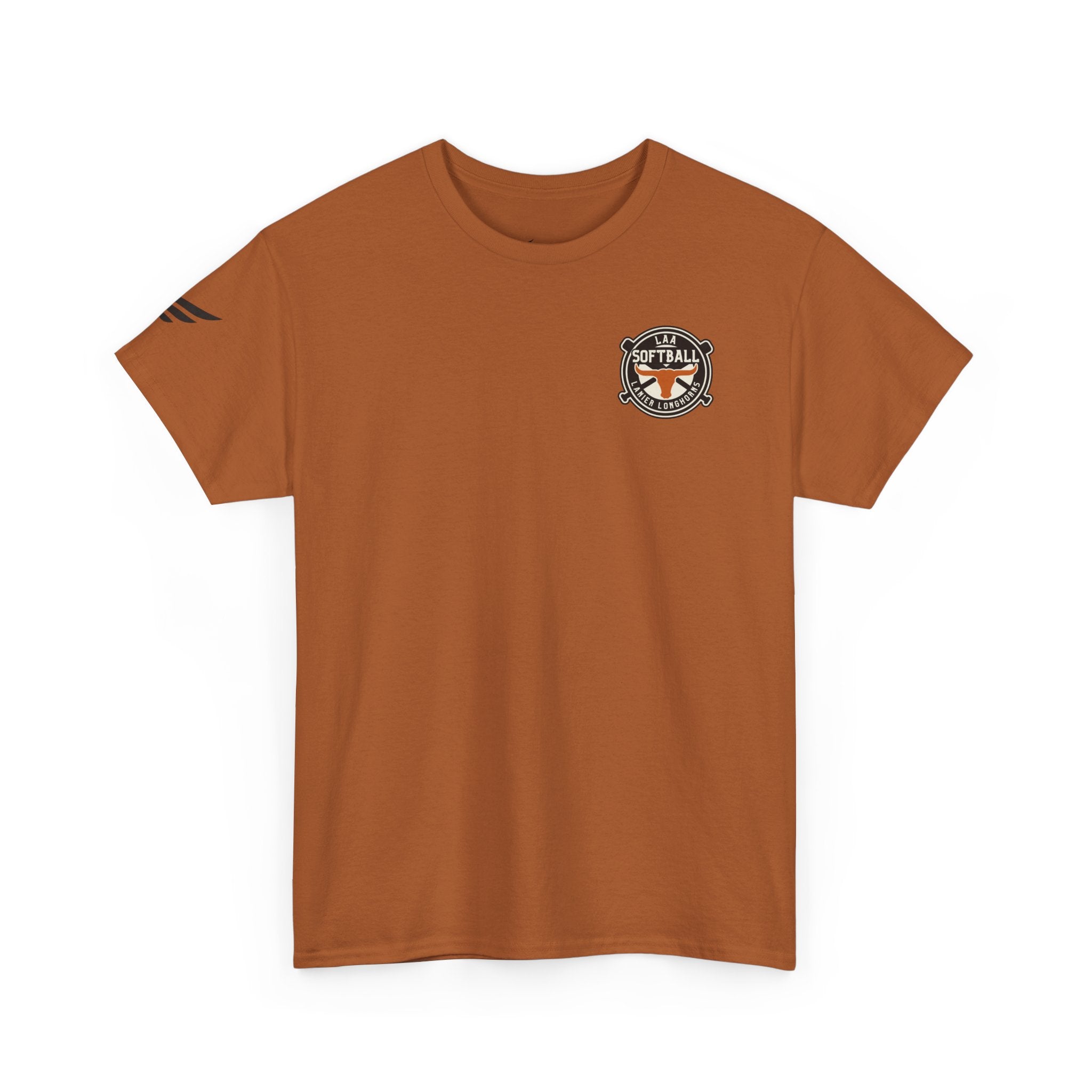 LAA Softball Lanier Longhorns Heavy Cotton Tee | LAA T-Shirt