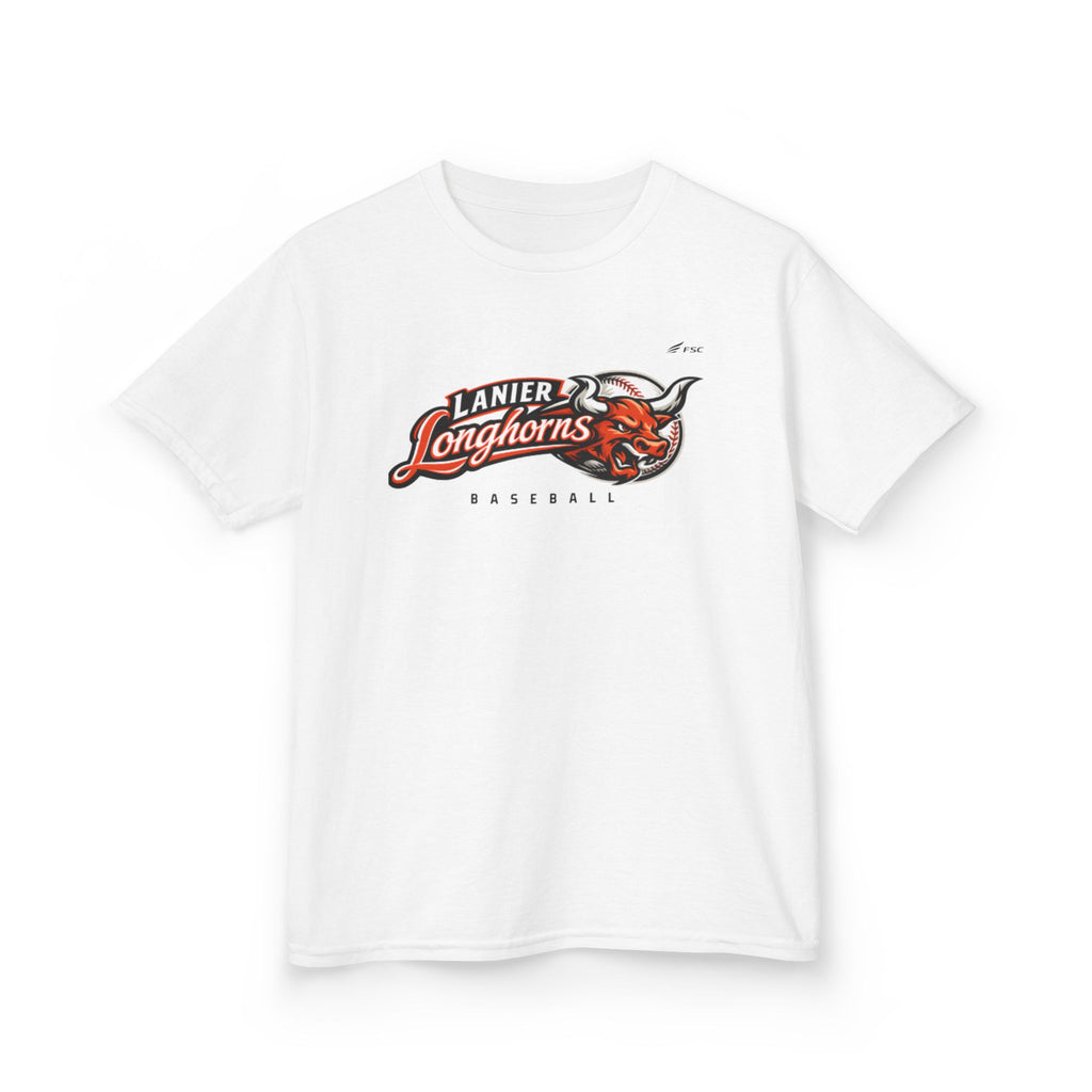 Lanier Longhorns Youth Baseball Tee