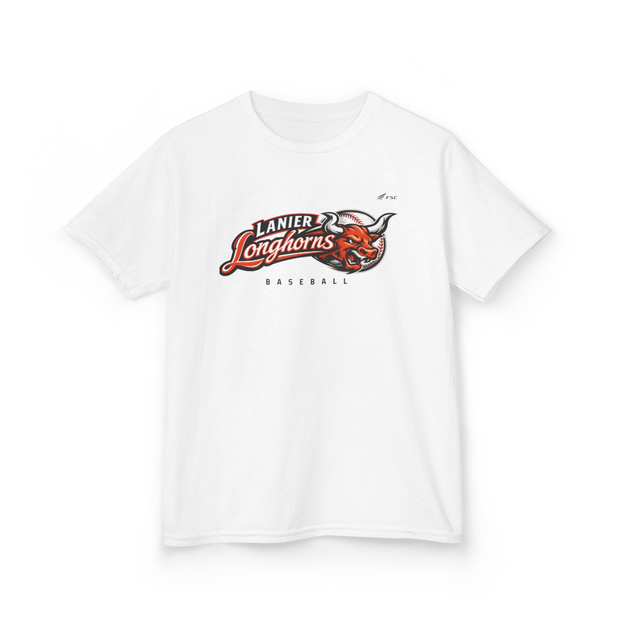 Lanier Longhorns Youth Baseball Tee